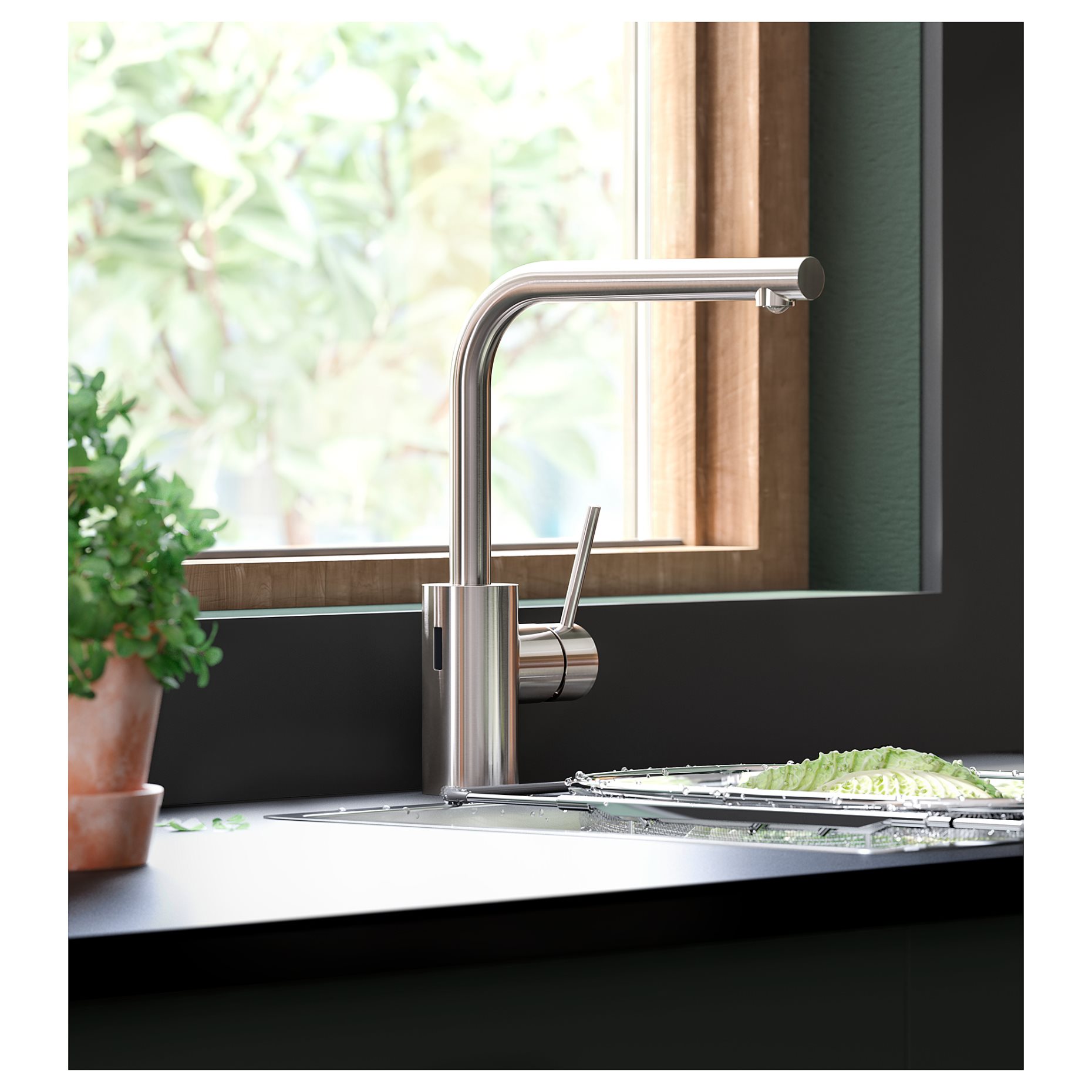 TÄMNAREN, kitchen mixer tap with sensor, 903.594.95