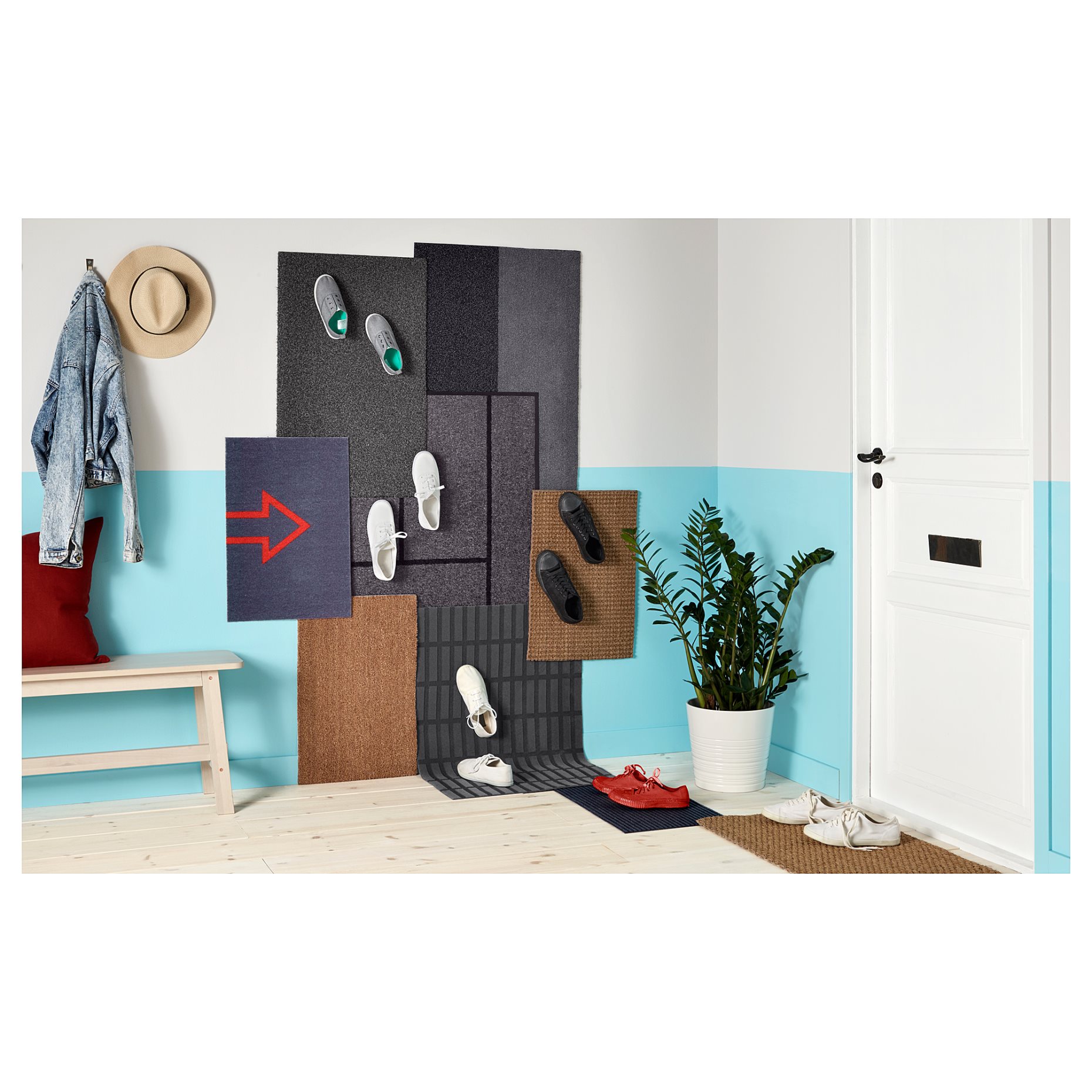 KRISTRUP, door mat, 35x55 cm, 903.924.52