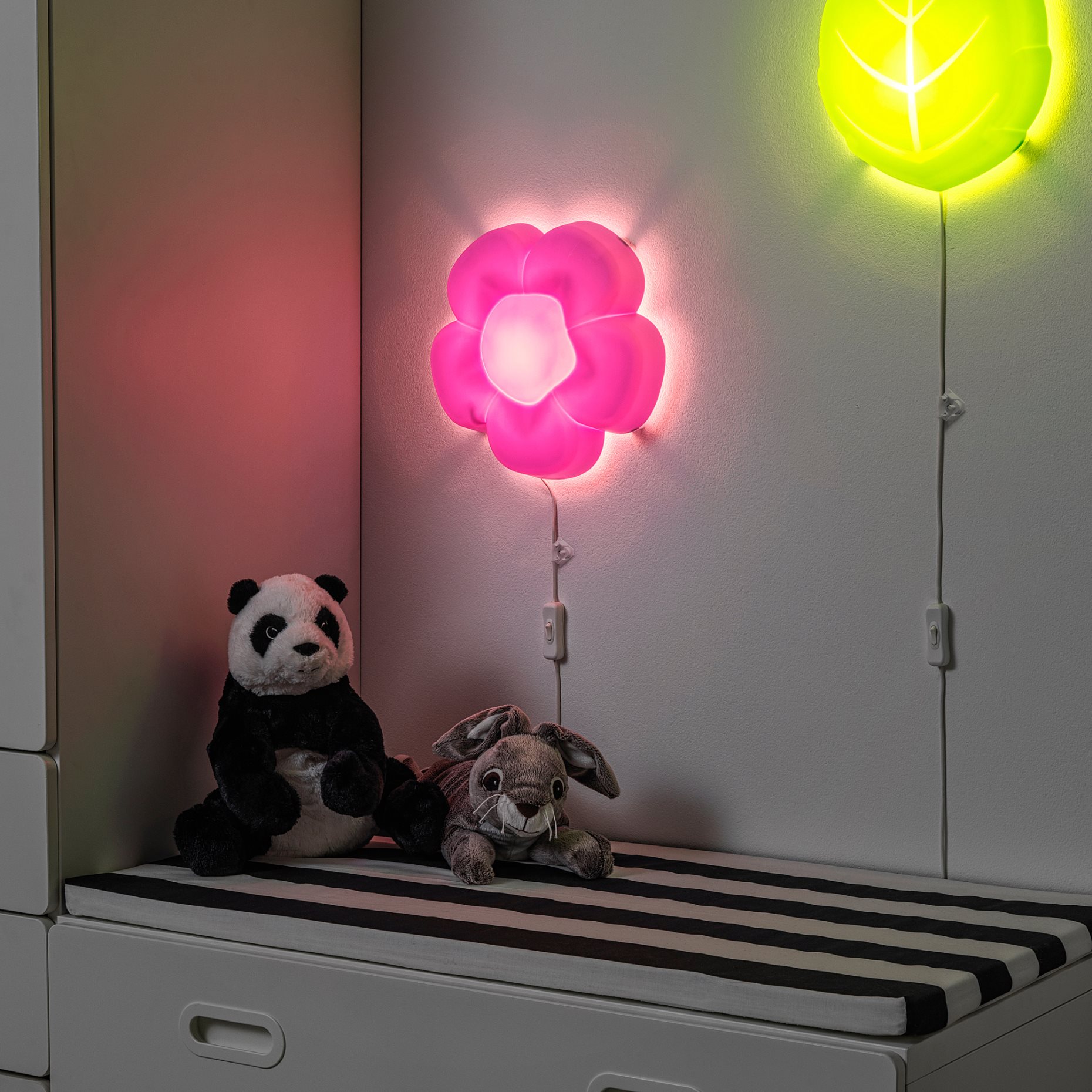 UPPLYST, wall lamp with built-in LED light source, 904.407.83