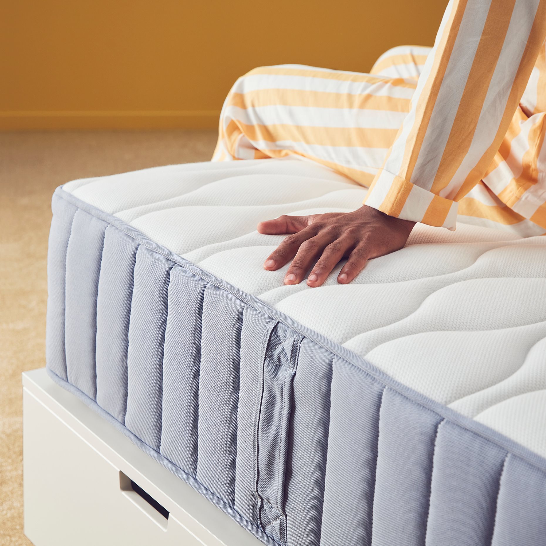VÅGSTRANDA, pocket sprung mattress/extra firm, 180x200 cm, 904.703.79