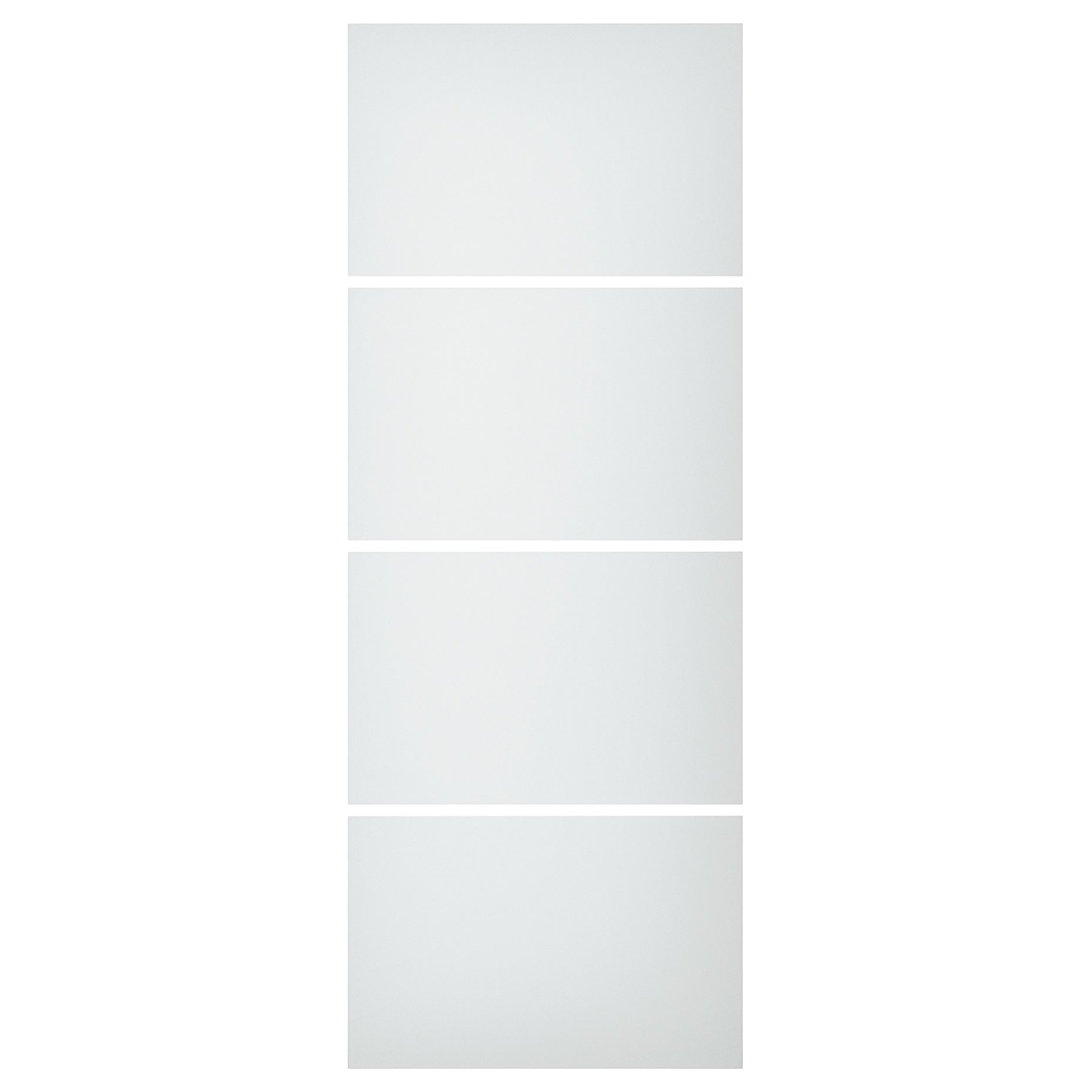 SVARTISDAL, 4 panels for sliding door frame, 75x201 cm, 904.735.75