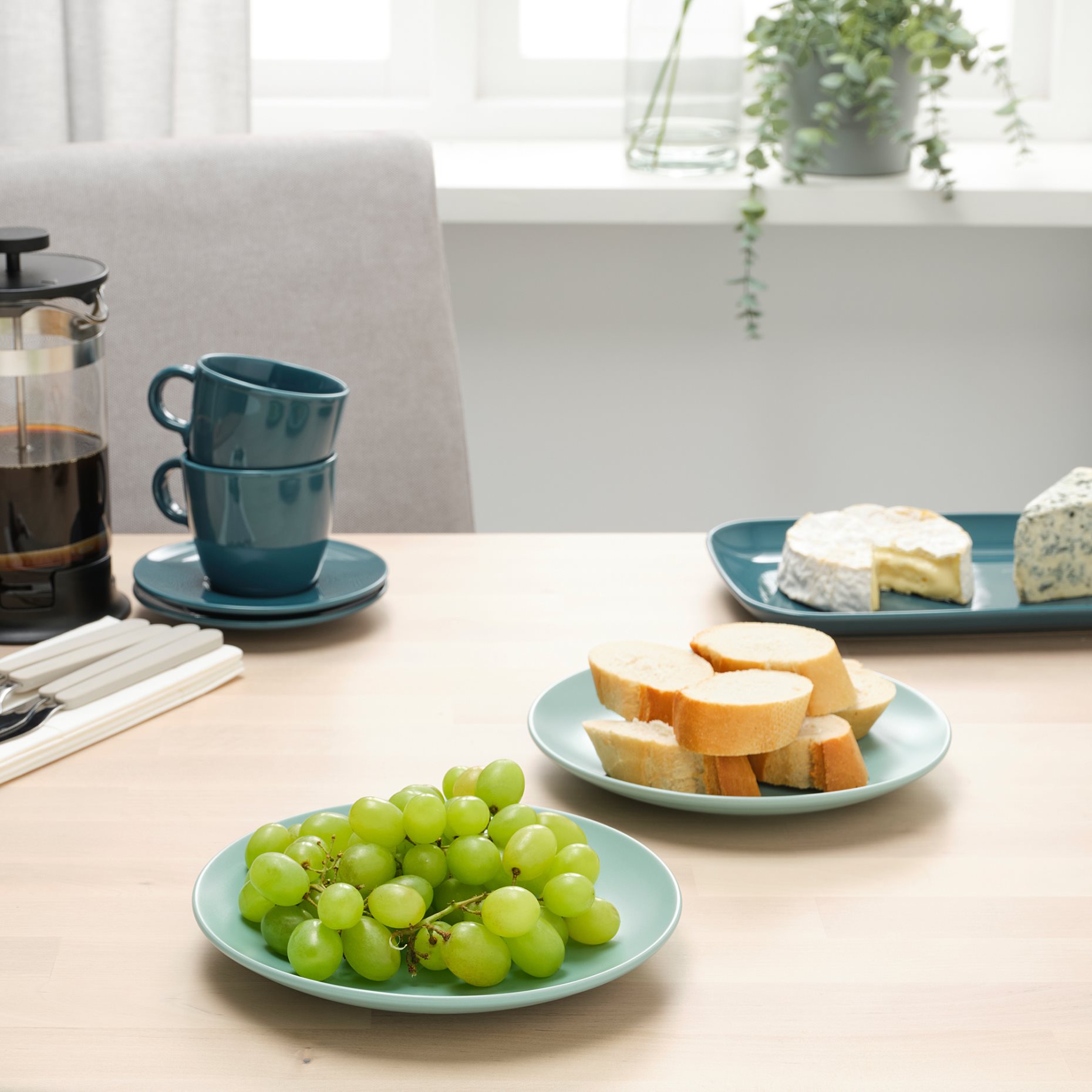 FÄRGKLAR, πιάτο φρούτου/ματ, 4 τεμ. 20 cm, 904.771.68