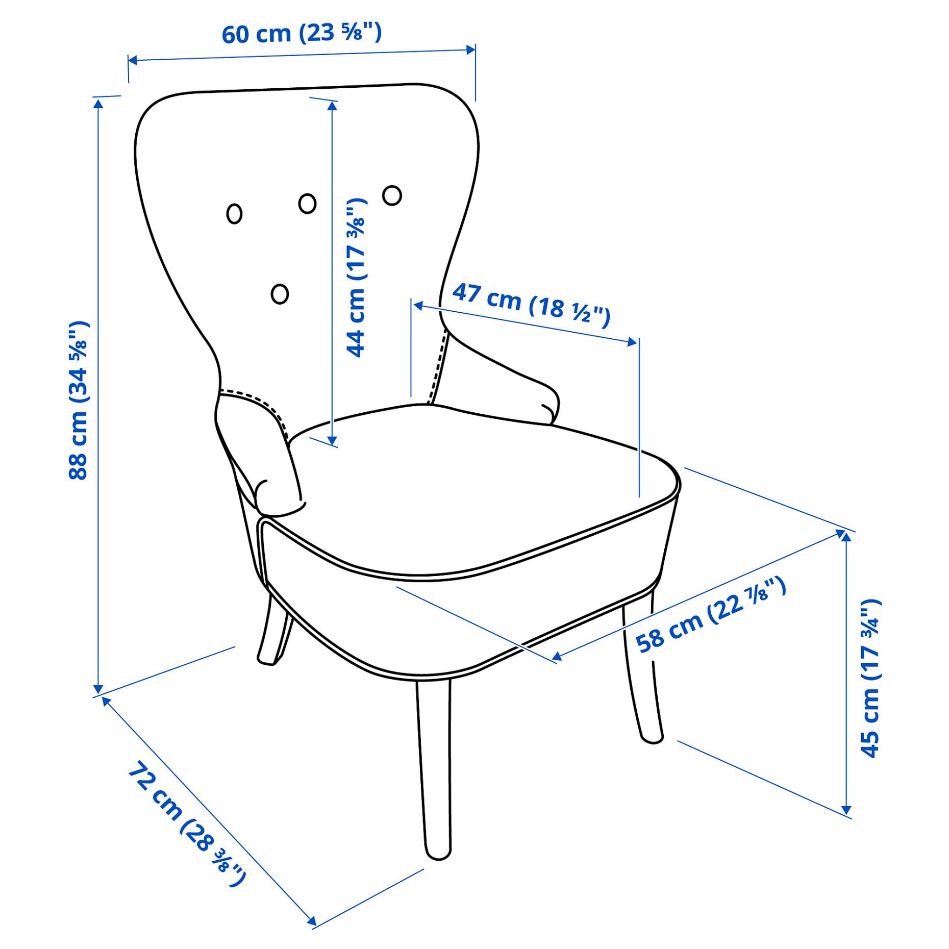 REMSTA, armchair, 904.779.41