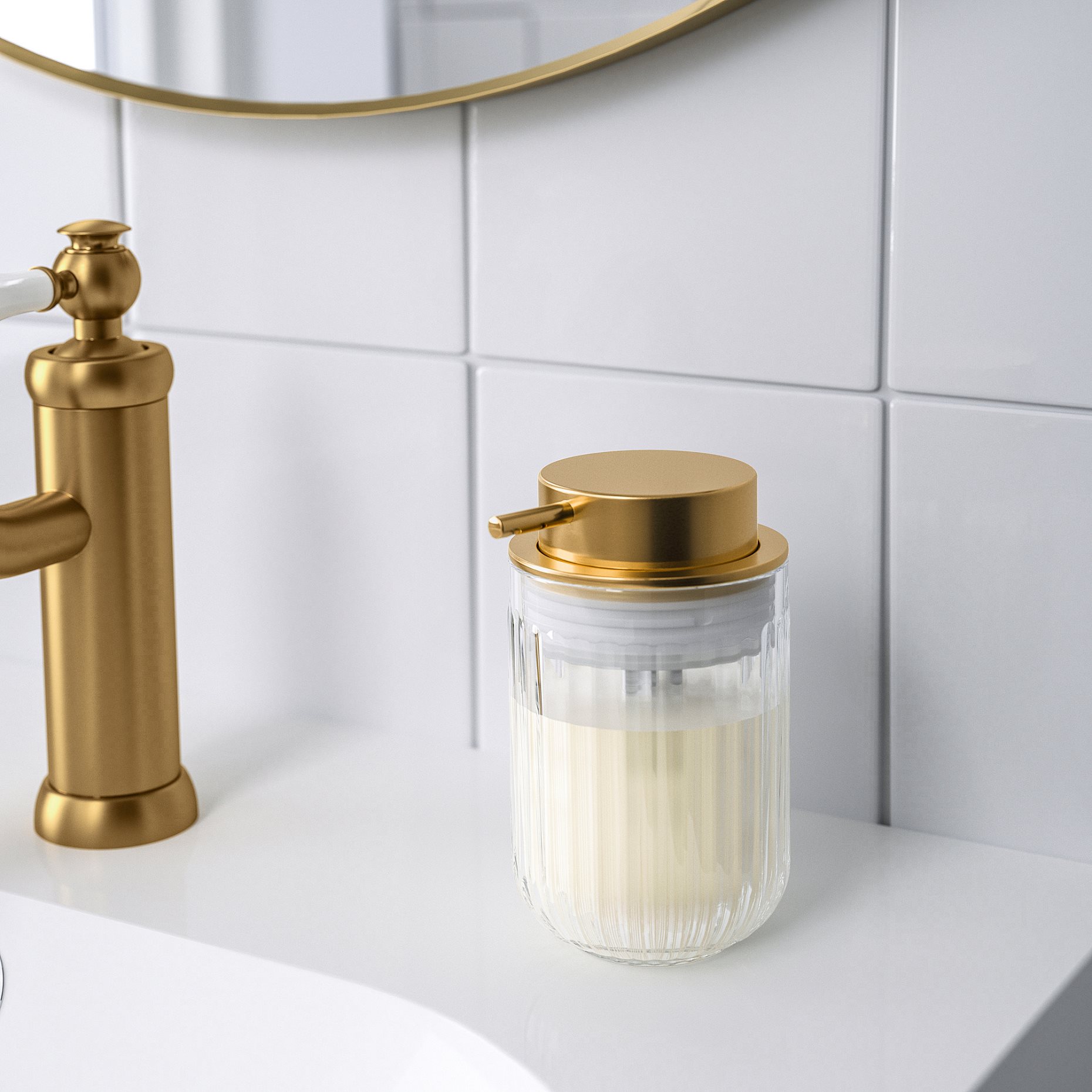 SILVTJÄRN, soap dispenser, 904.988.73