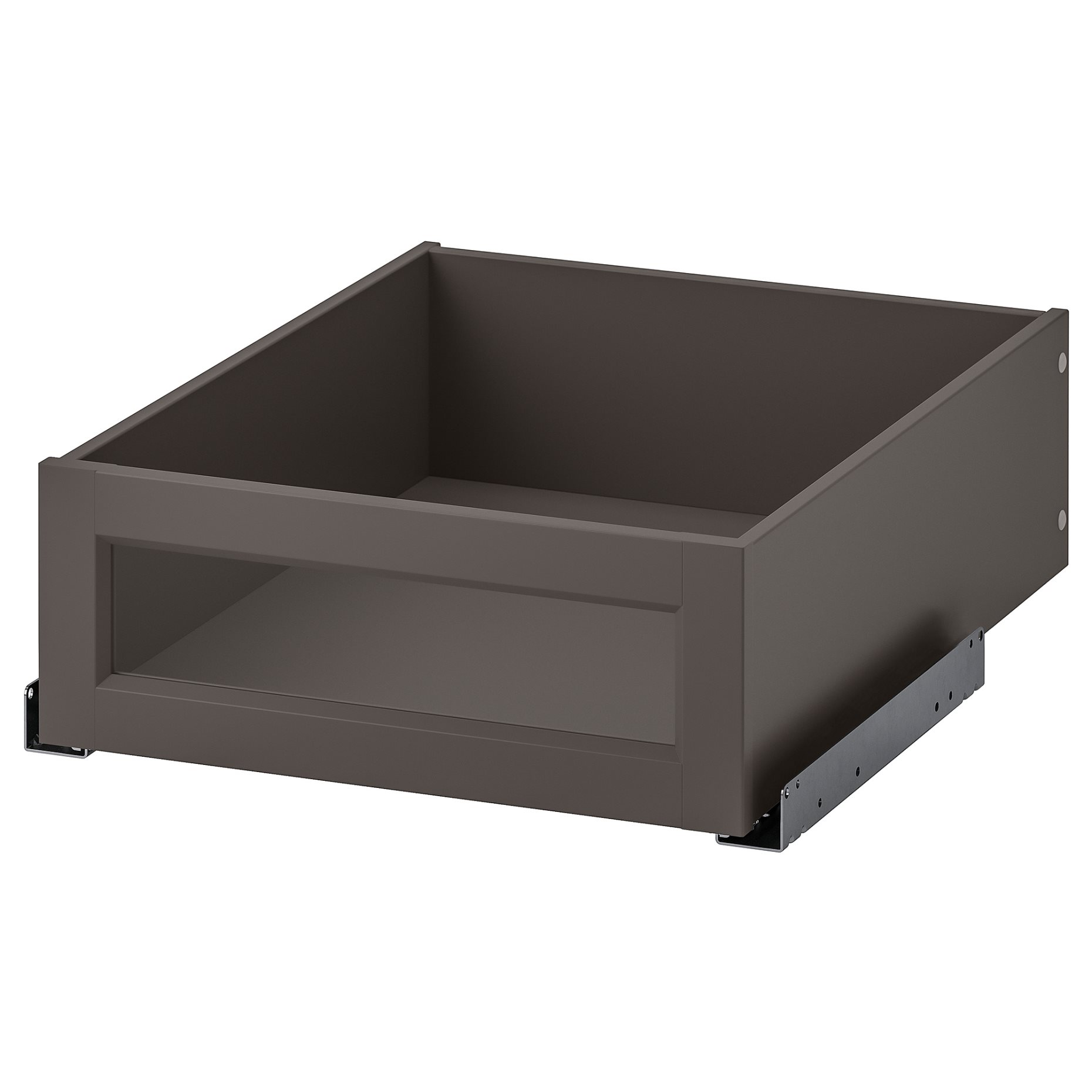 KOMPLEMENT, drawer with framed glass front, 50x58 cm, 905.096.59