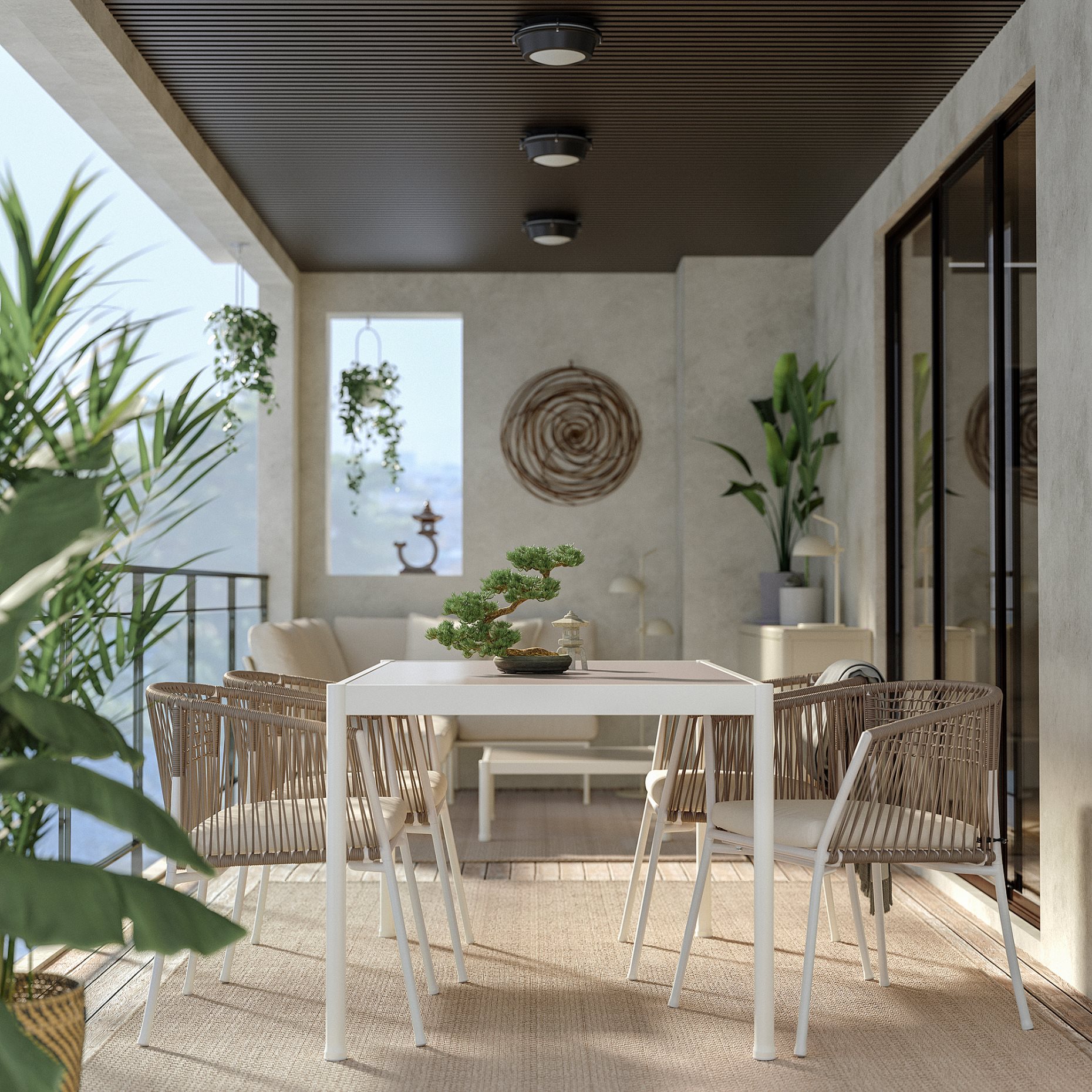 SEGERÖN, τραπέζι/εξωτερικού χώρου, 91x147 cm, 905.108.13