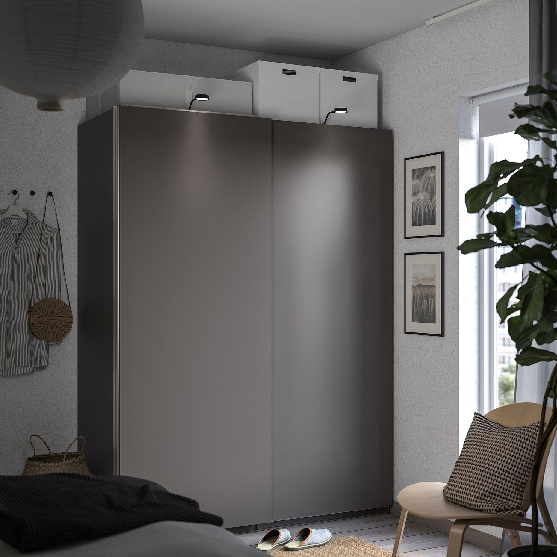HASVIK, pair of sliding doors, 150x201 cm, 905.109.50