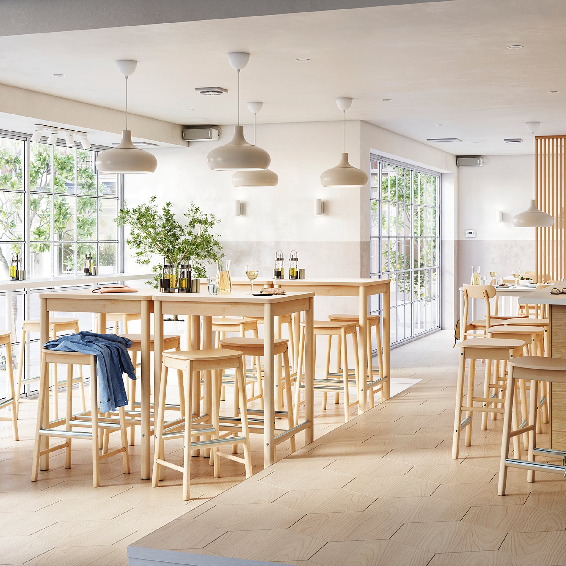 RÖNNINGE, σκαμπό μπαρ, 75 cm, 905.112.33