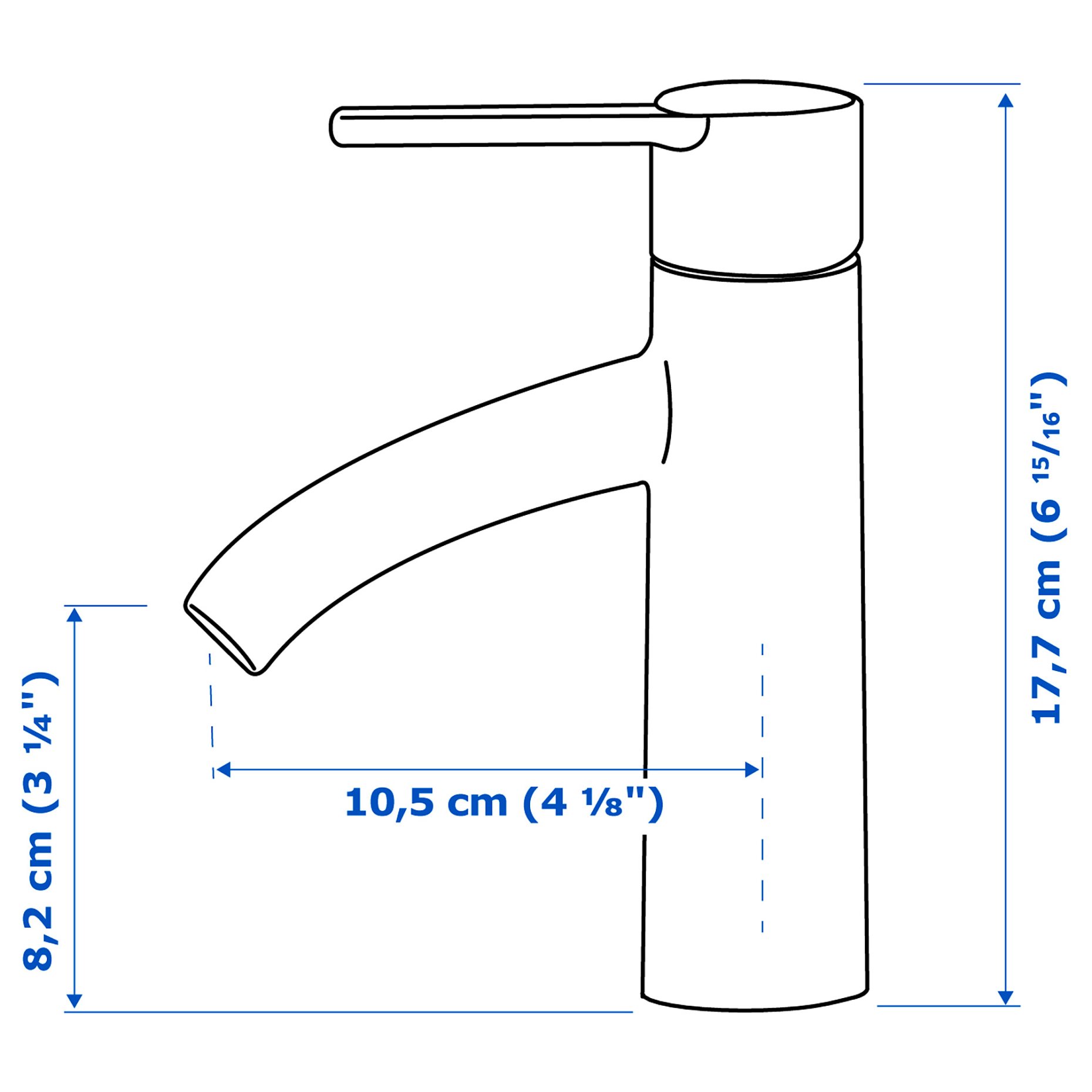 DALSKÄR, wash-basin mixer tap, 905.321.17