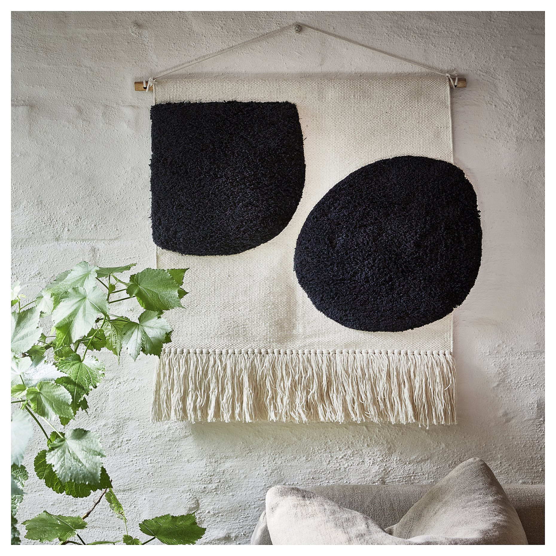 BLANDSKOG, hanging tapestry, 70x70 cm, 905.380.63