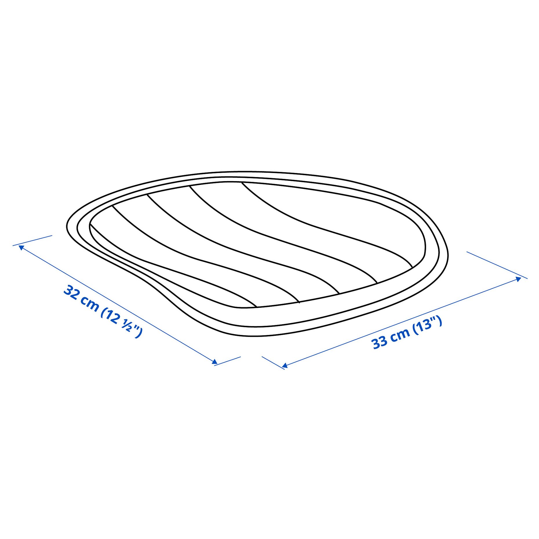 PYNTEN, children/s seat pad for desk chair, 33x32 cm, 905.388.26