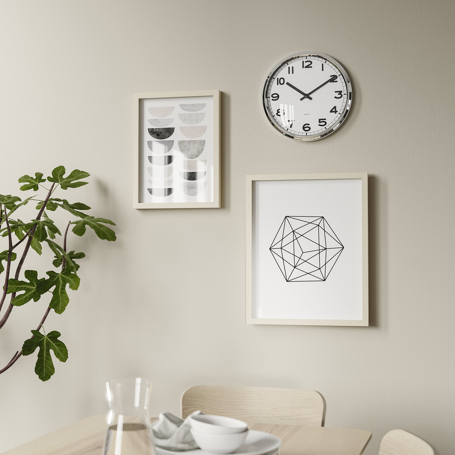 PUGG, wall clock, 32 cm, 905.408.53