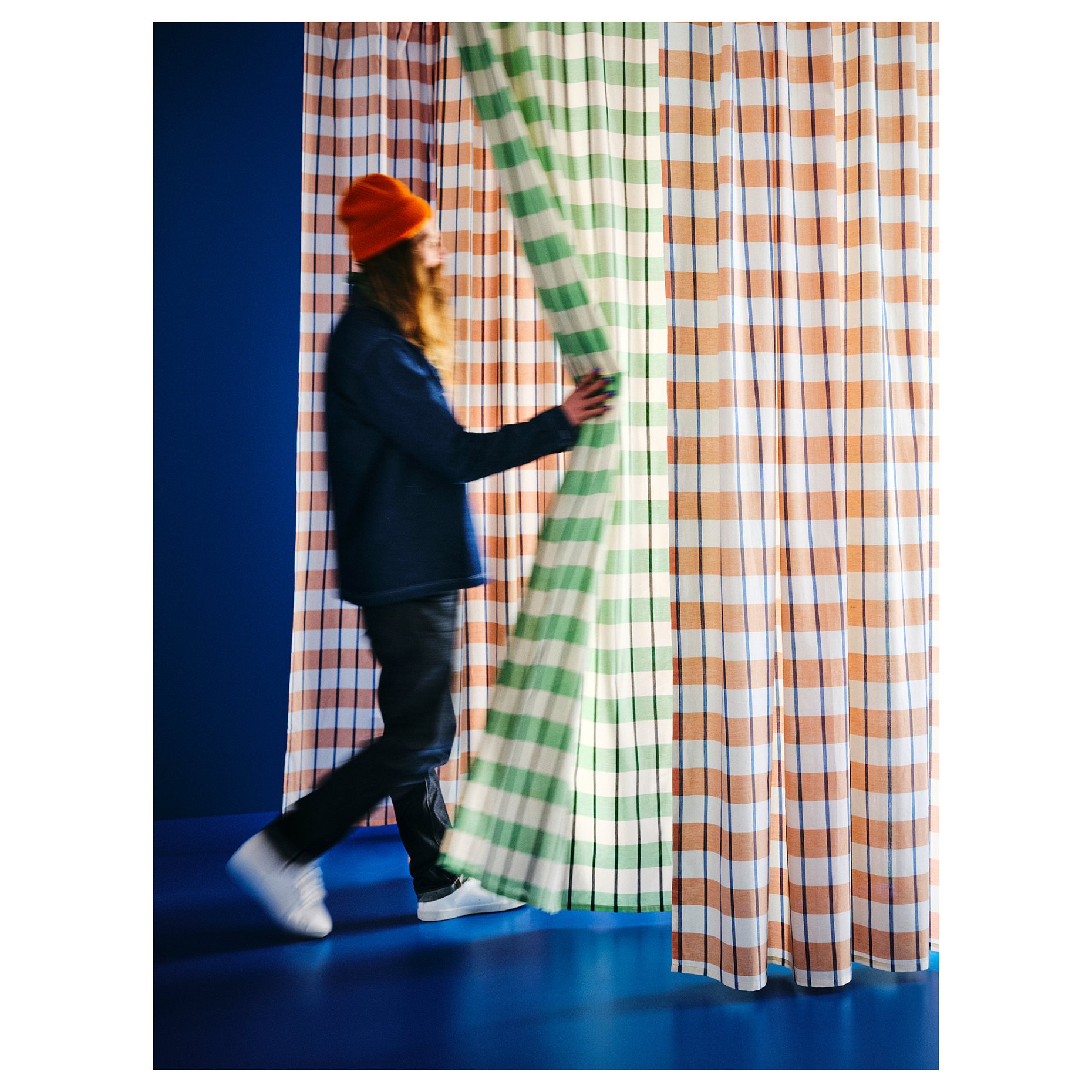 GLANSHAGTORN, curtain 1 piece, 300x300 cm, 905.561.08