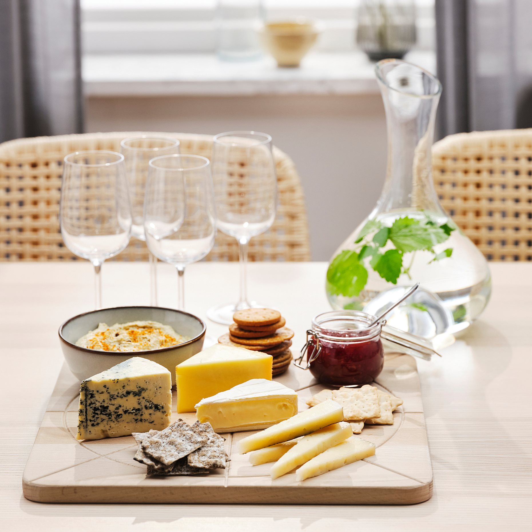 SÅPÖRTMAL, chopping board, 35x35 cm, 905.706.61