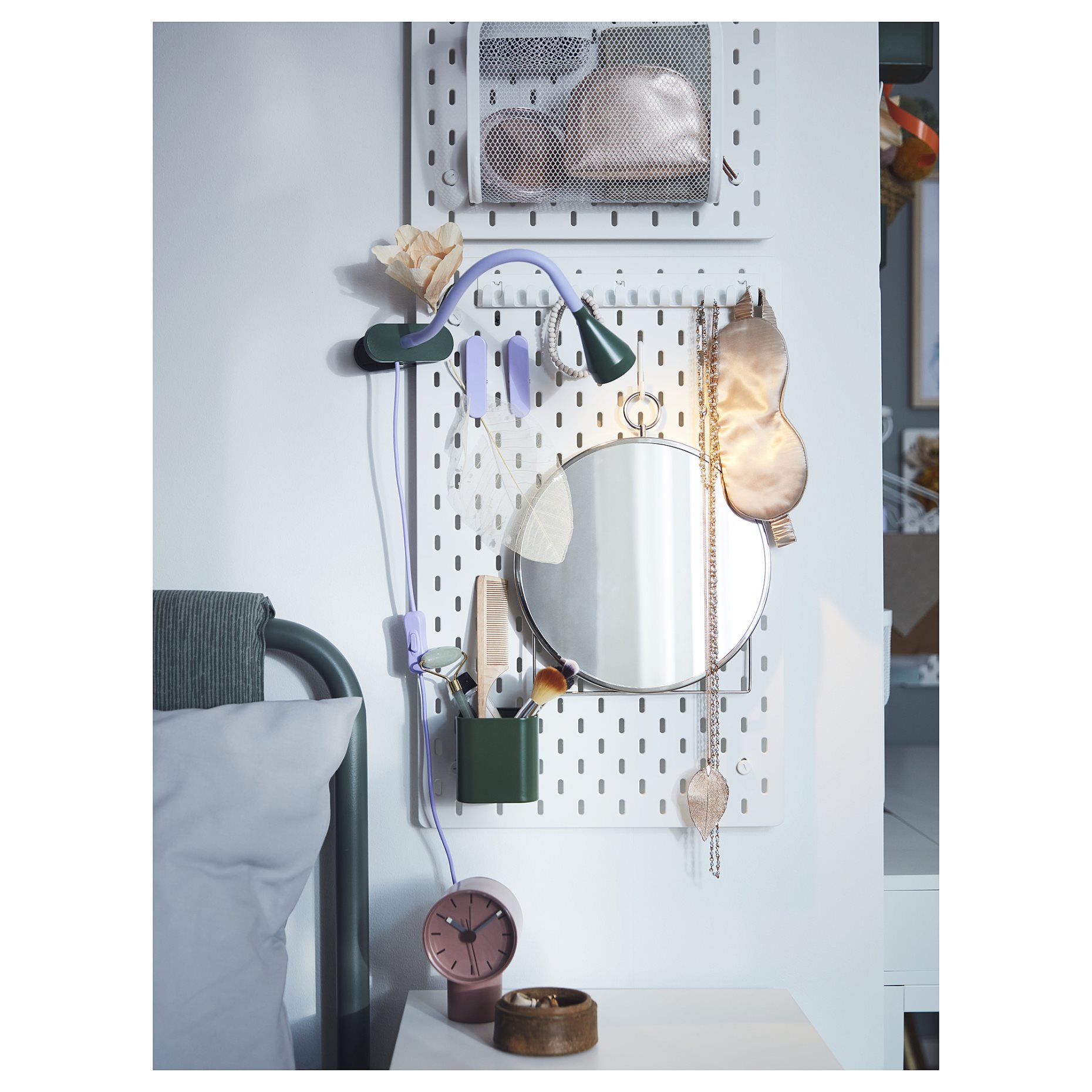 NÄVLINGE, clamp spotlight with built-in LED light source, 905.747.82