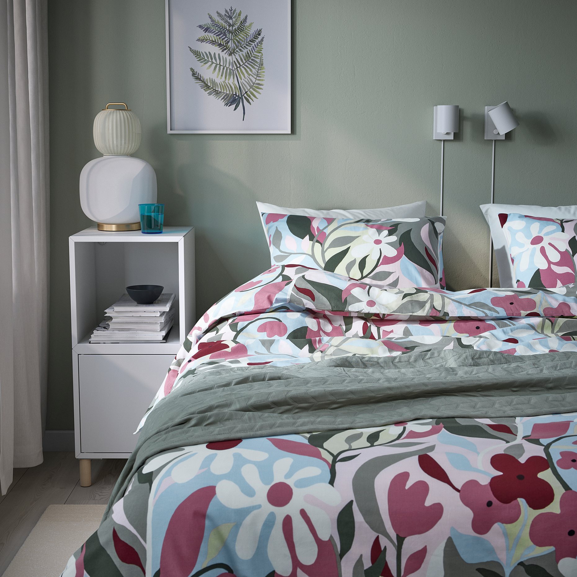 KORSKOVALL, duvet cover and pillowcase, 150x200/50x60 cm, 905.753.24