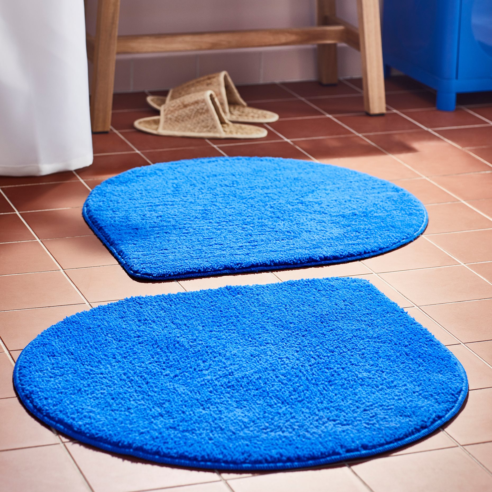 BERGVATTNET, bath mat, 60x60 cm, 905.806.55