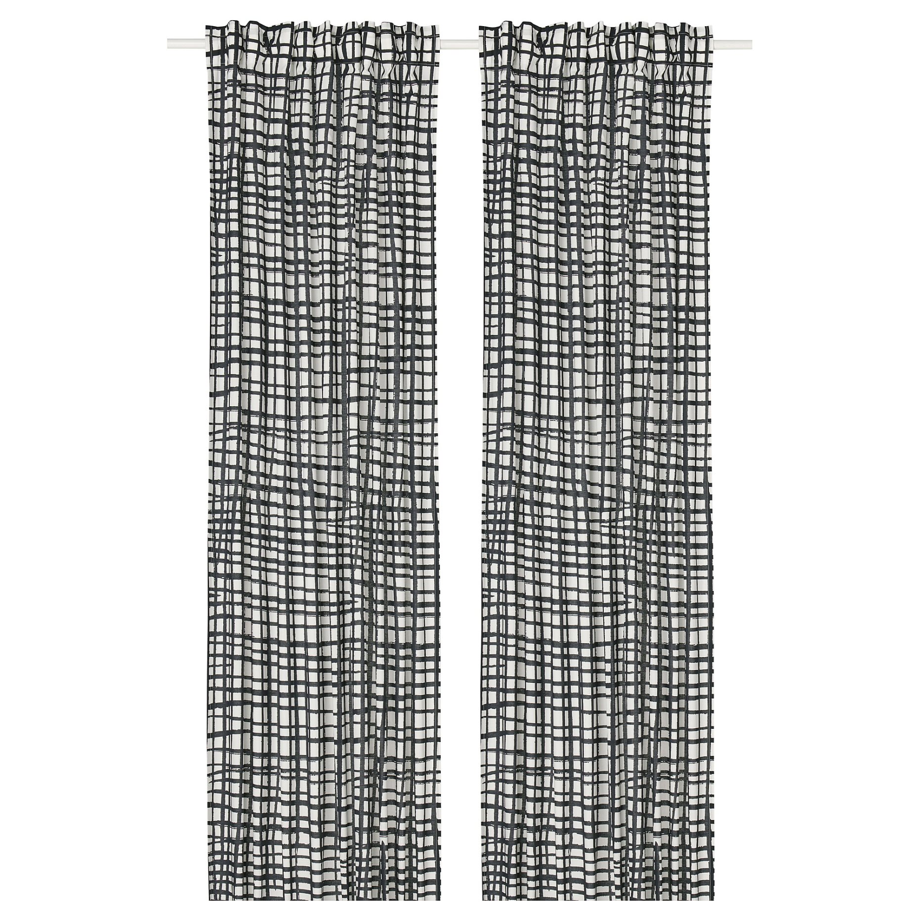 GRONKATTFOT, κουρτίνα, 2 τεμ. 145x300 cm, 905.830.98