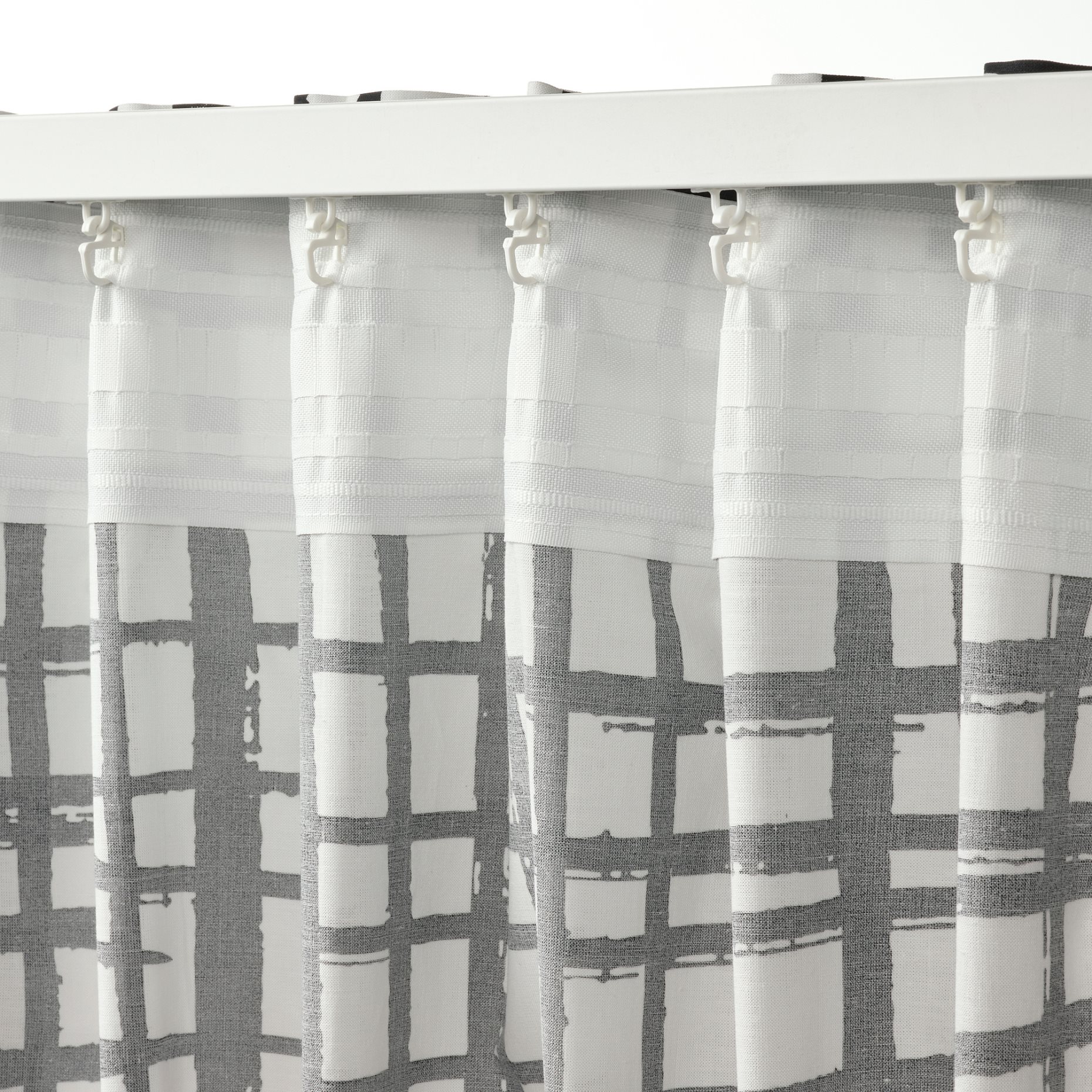 GRONKATTFOT, κουρτίνα, 2 τεμ. 145x300 cm, 905.830.98
