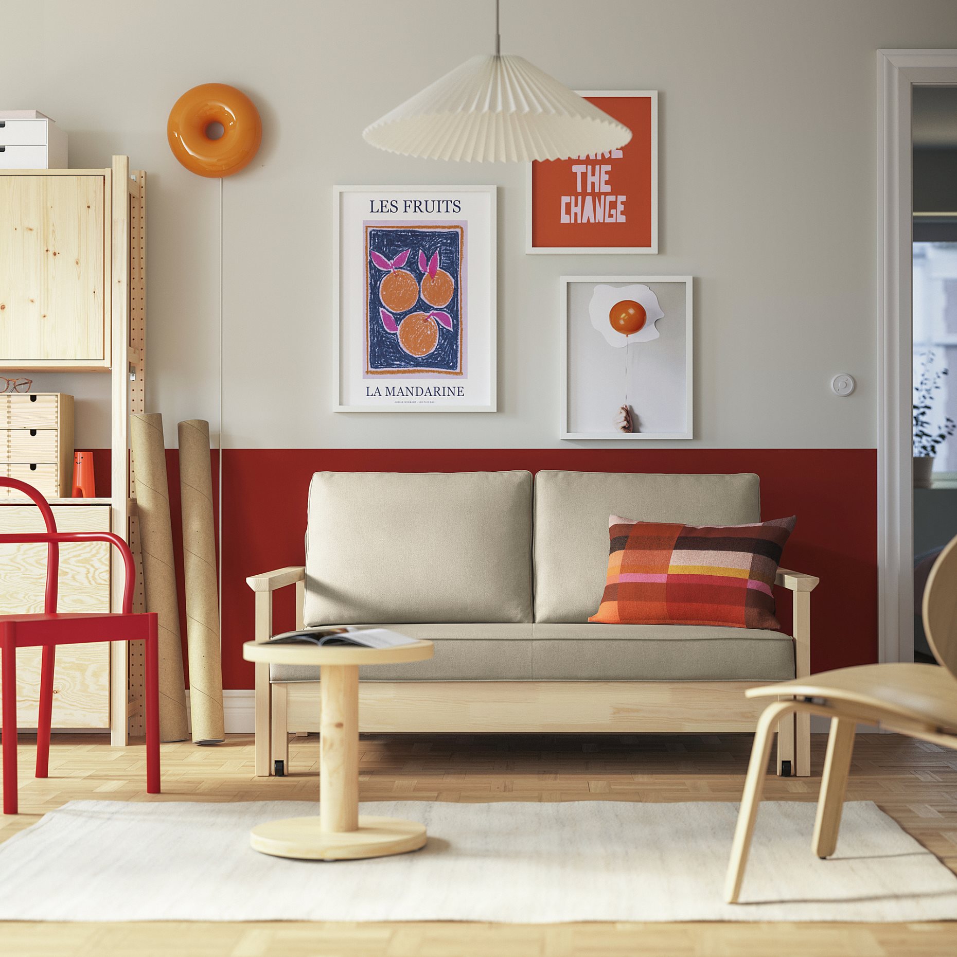 TORNSBORG, 2-seat sofa-bed, 905.846.58