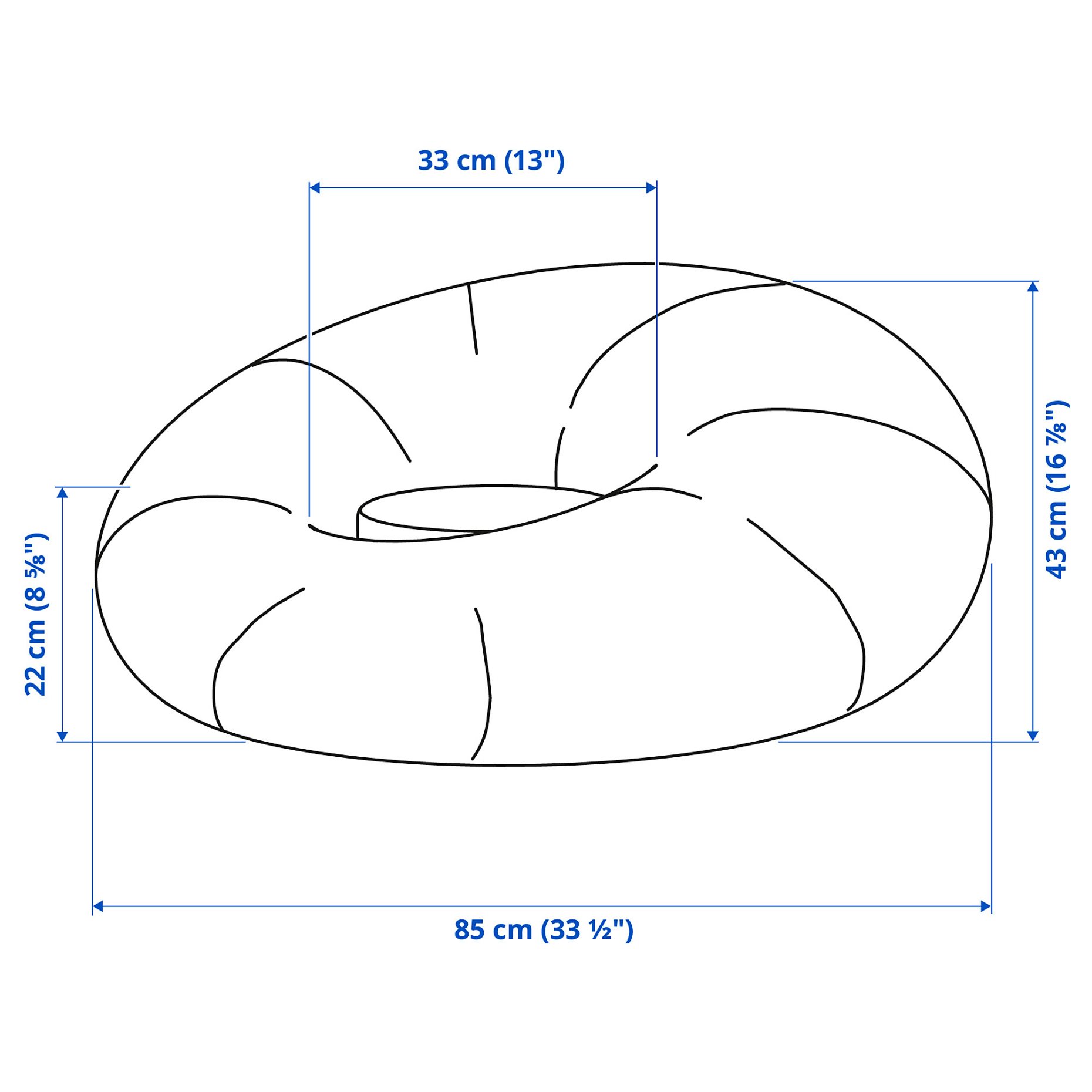 BRANNBOLL, inflatable gaming lounge chair, 905.862.85