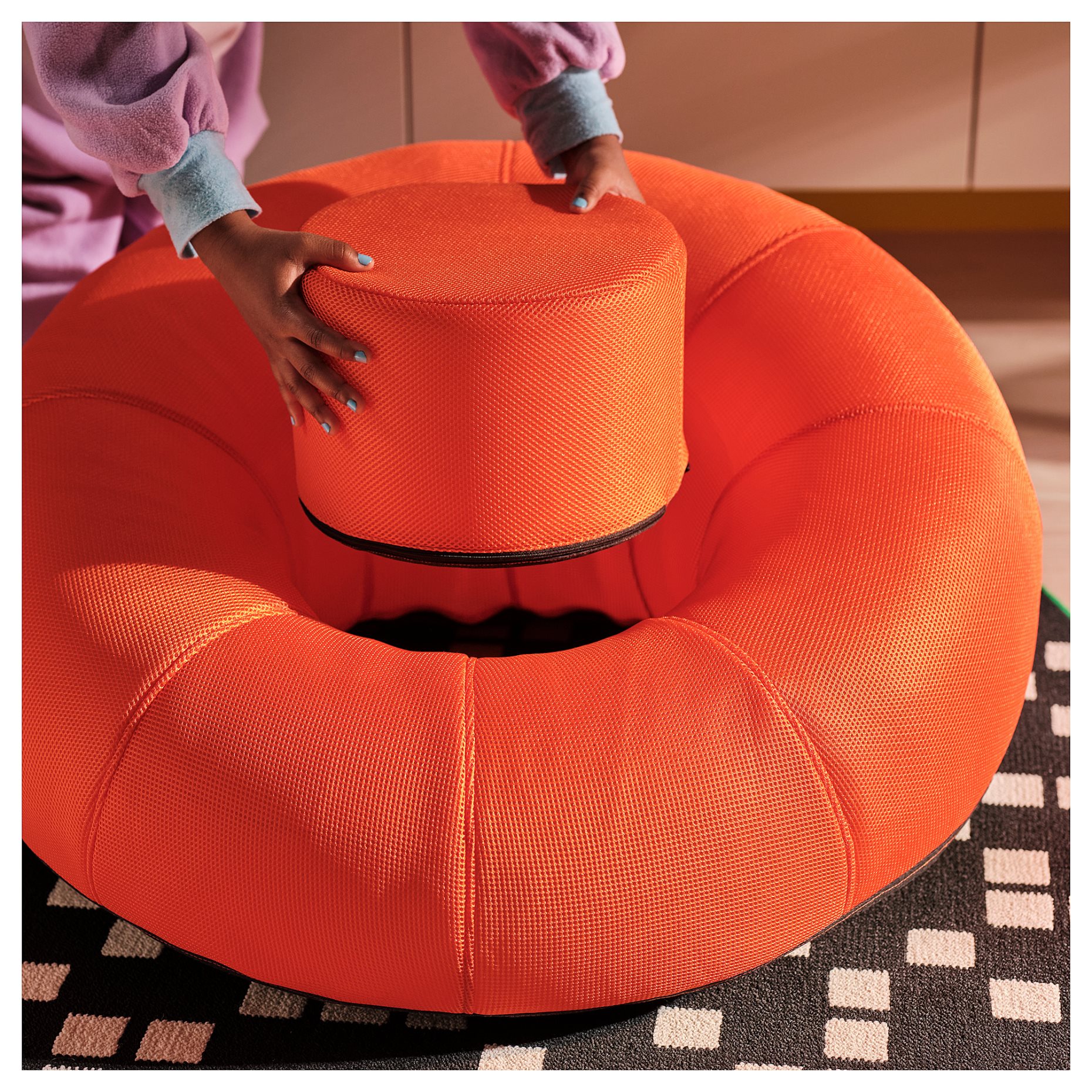 BRANNBOLL, inflatable gaming lounge chair, 905.862.85