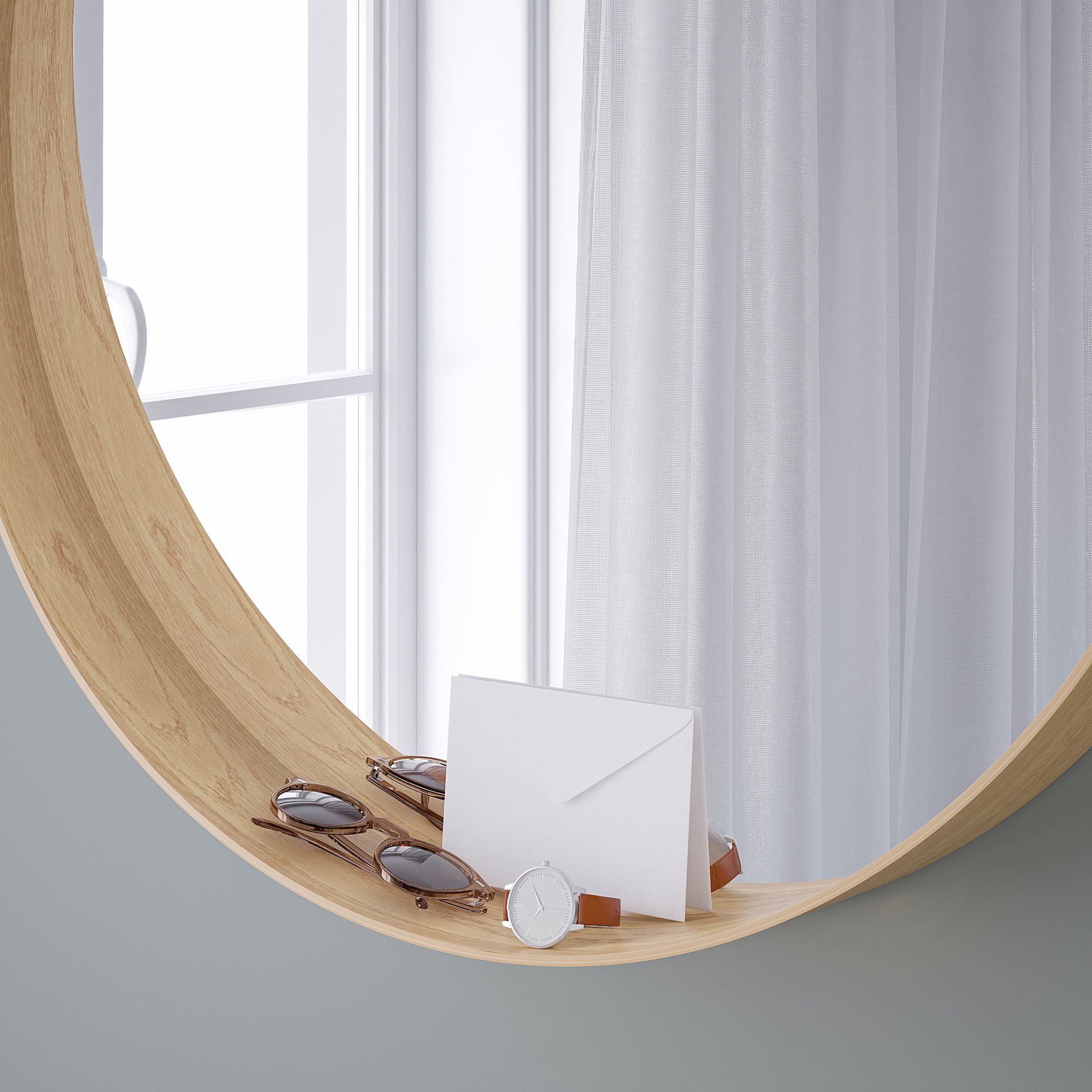 STOCKHOLM, mirror, 80 cm, 905.915.88
