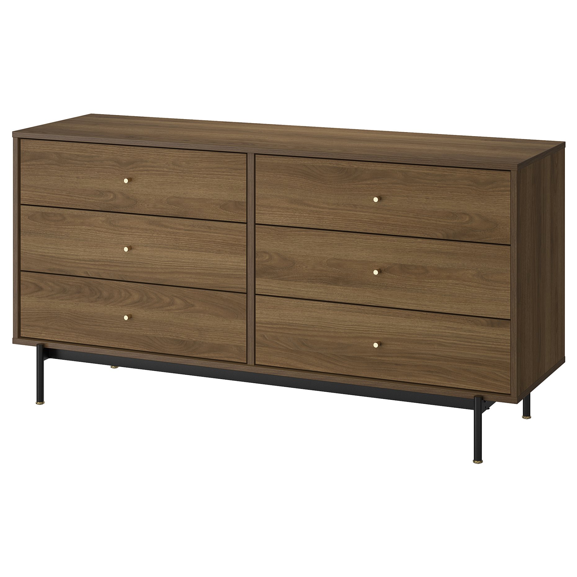 RÅDMANSÖ, chest of 6 drawers, 159x48x81 cm, 905.936.05