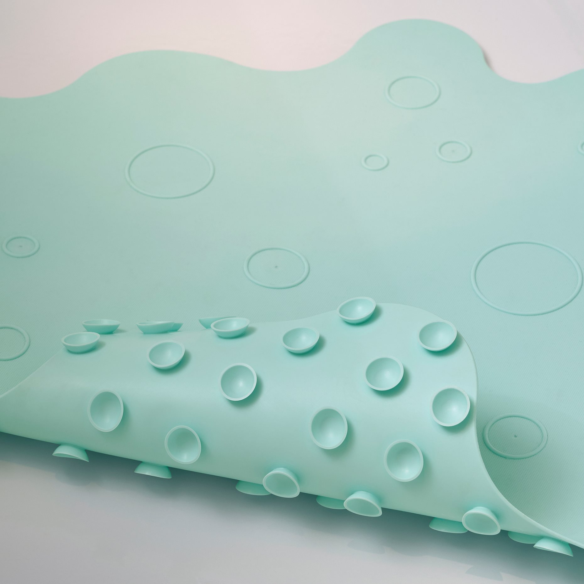 TRAMPSJÖN, bathtub mat/2 pack, 43x43 cm, 906.006.63