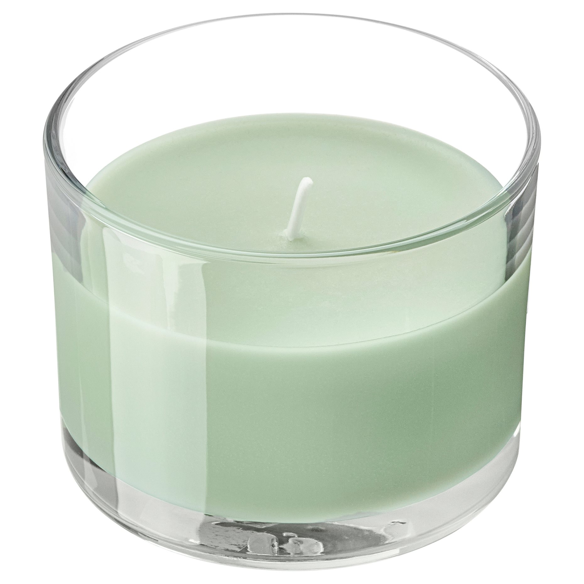 LOTSFÅGEL, scented candle in glass/Apple, 20 hr, 906.084.28