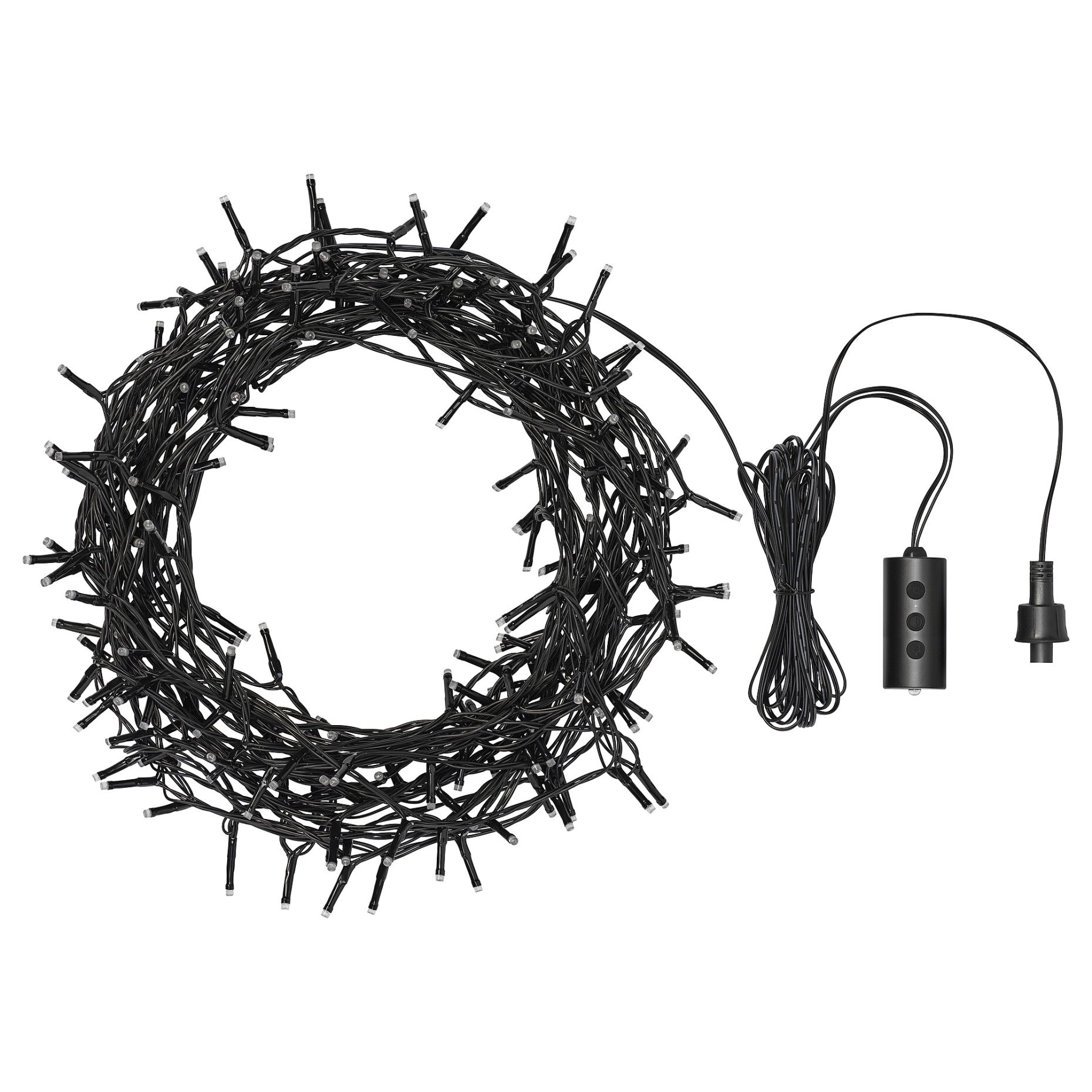 GETKÅL, lighting chain with built in LED light source/adjustable colour/outdoor, 24.8 m, 906.093.24