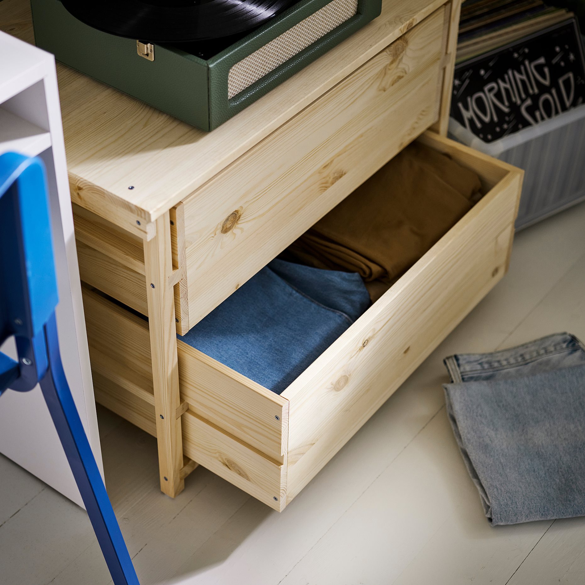 KRONÖREN, chest of 2 drawers, 76x48x55 cm, 906.107.99