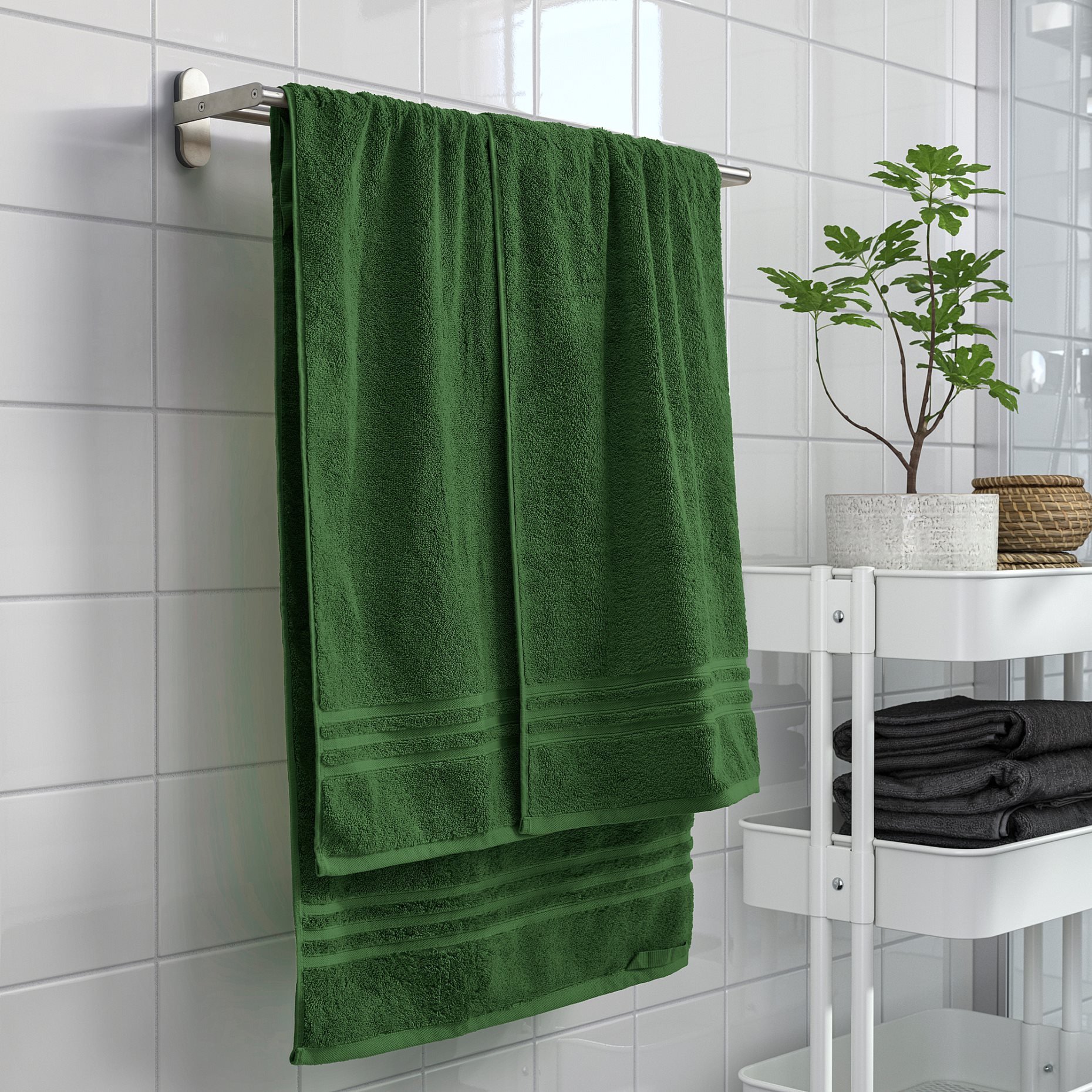 BROKGLIM, bath towel, 100x150 cm, 906.120.86