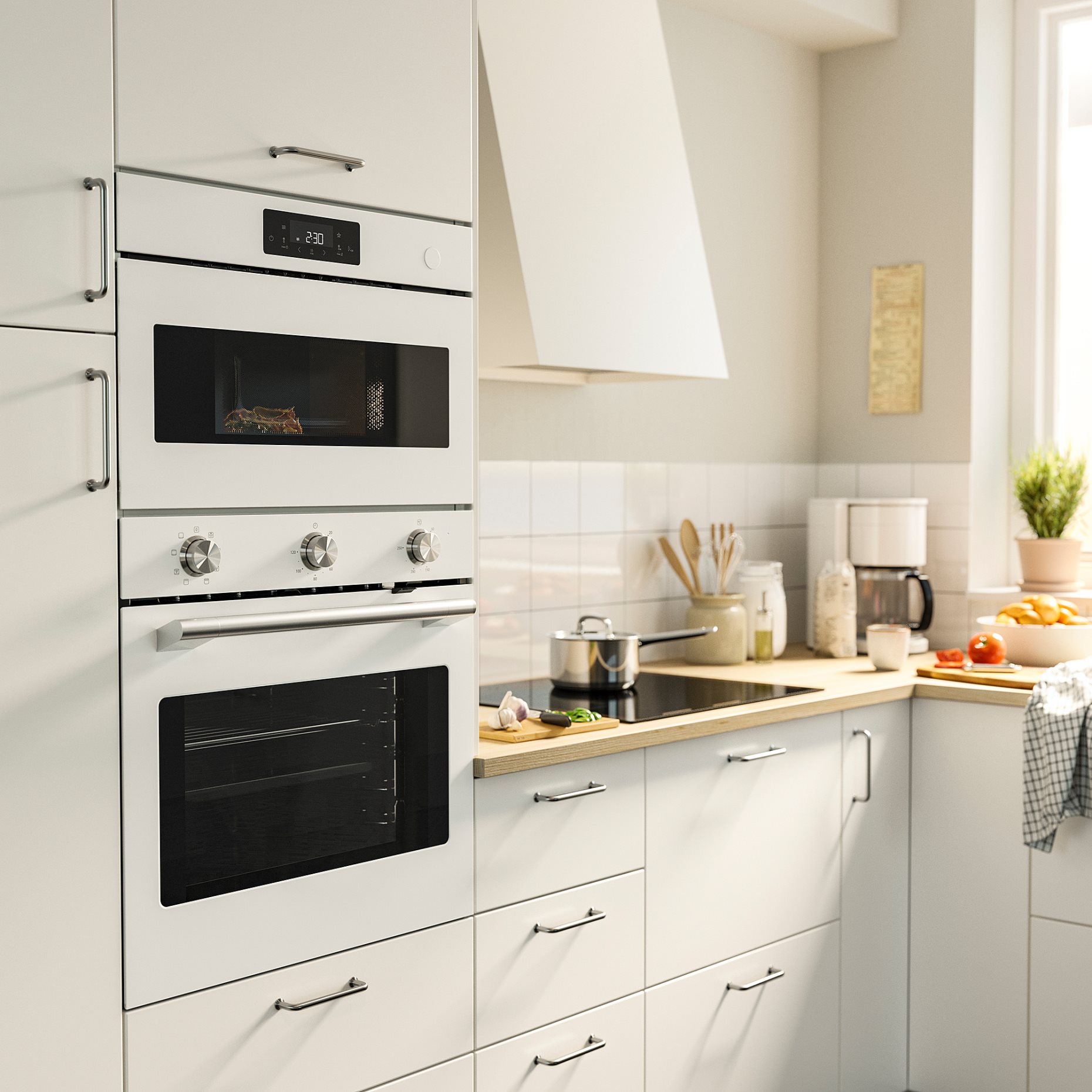 STENABY, εντοιχιζόμενος φούρνος μικροκυμάτων, IKEA 300, 906.139.72