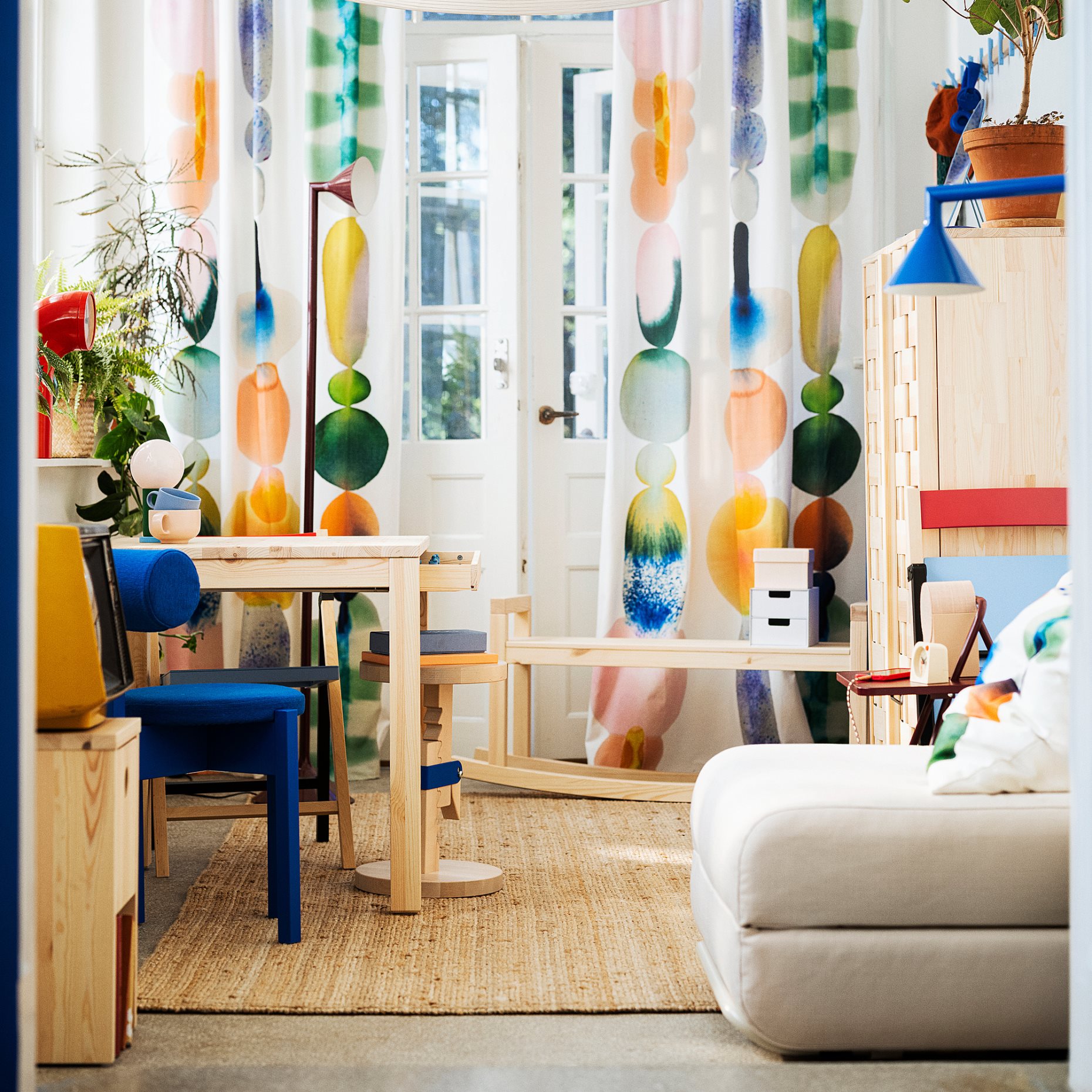 IKEA PS 2026, κομμένο ύφασμα, 150x300 cm, 906.175.07
