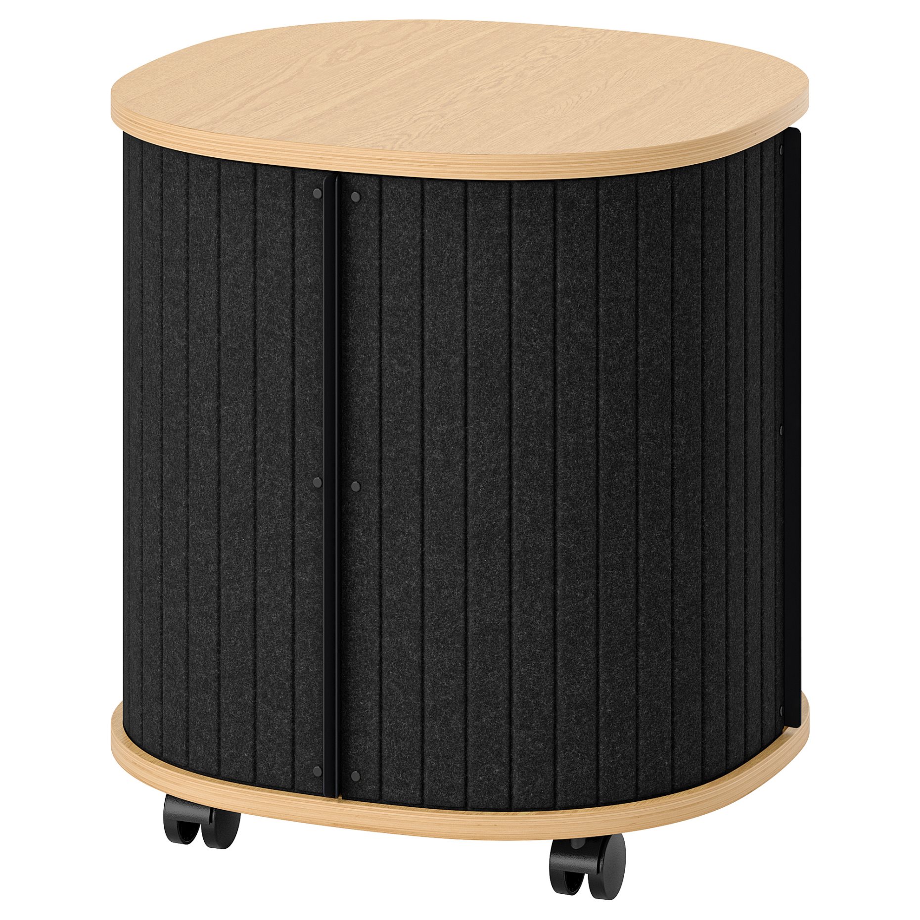 YXSTABY, gaming side table on castors, 906.200.05