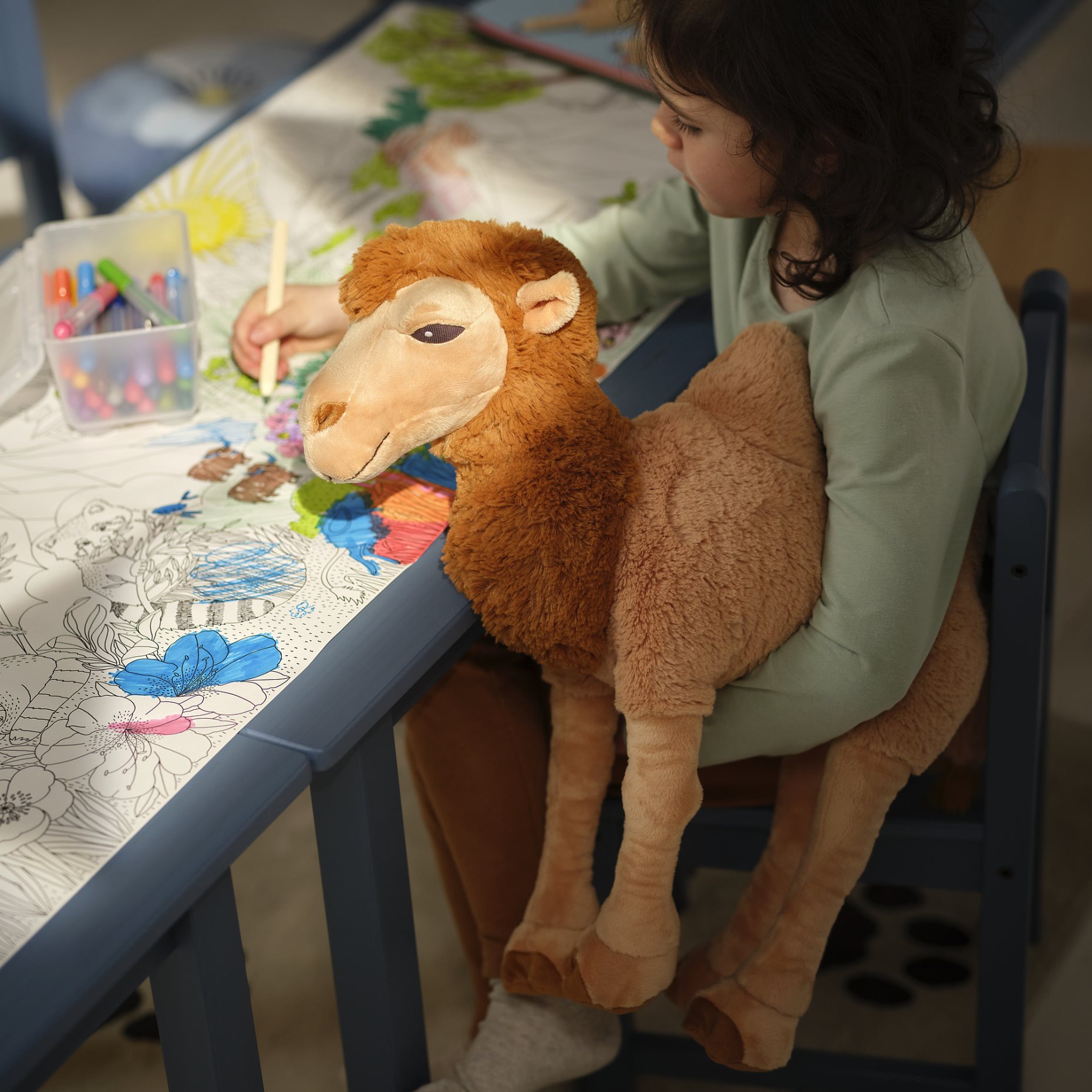 ALPTALL, soft toy/bactrian camel, 42 cm, 906.206.37