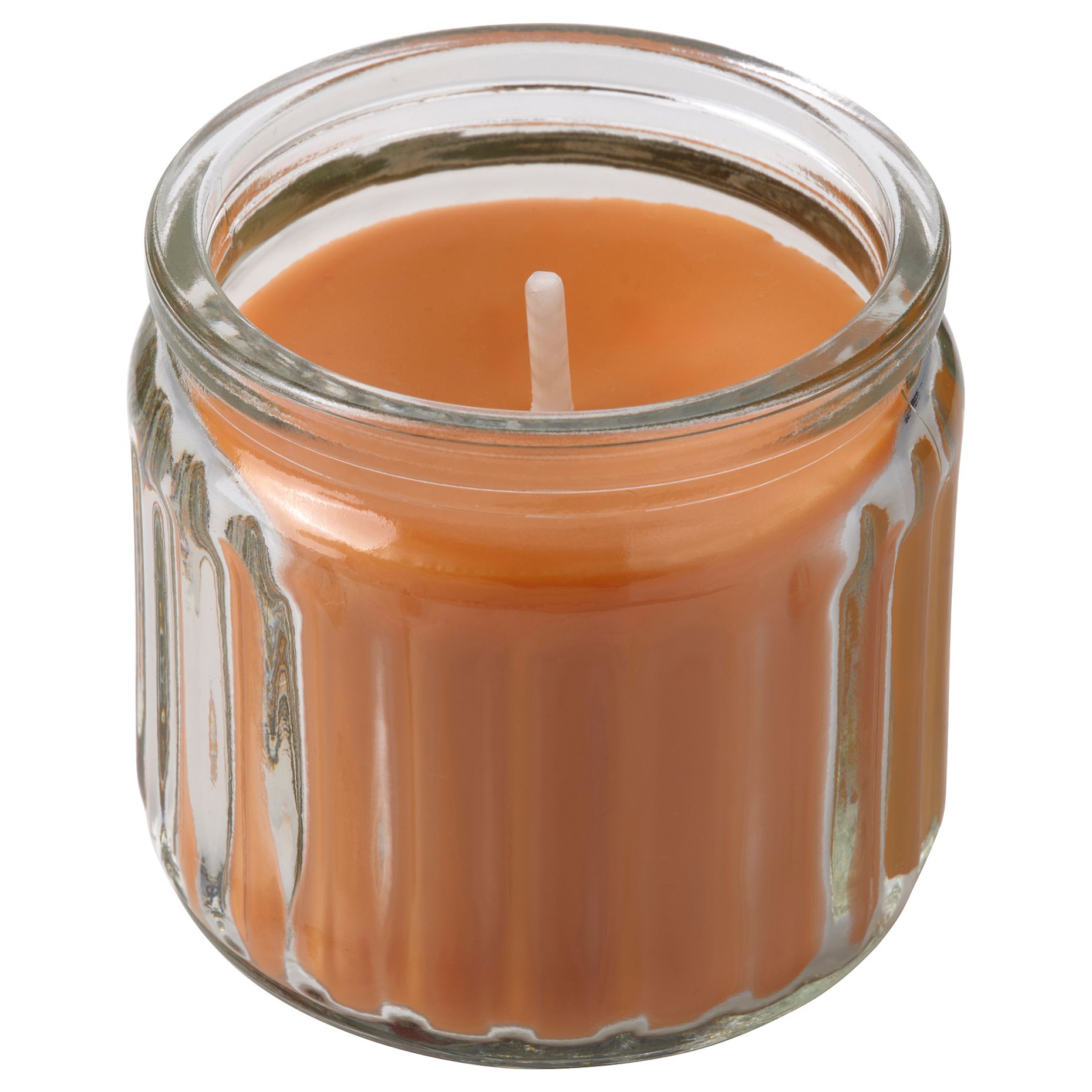 HÖKGÖK, scented candle in glass/clementine & clove, 12 hr, 906.255.93