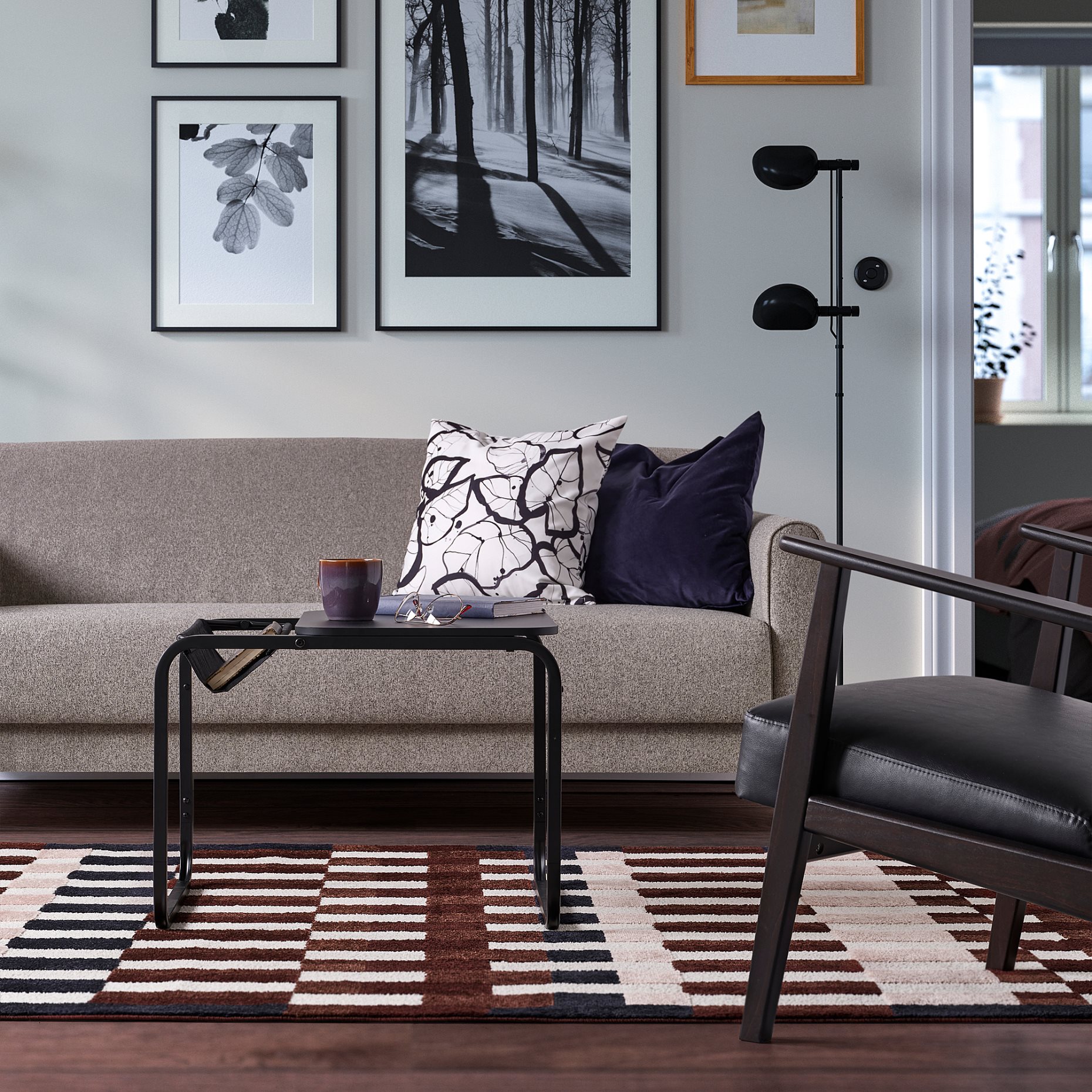 MARKBLÅMME, χαλί χαμηλό πέλος, 160x230 cm, 906.257.05