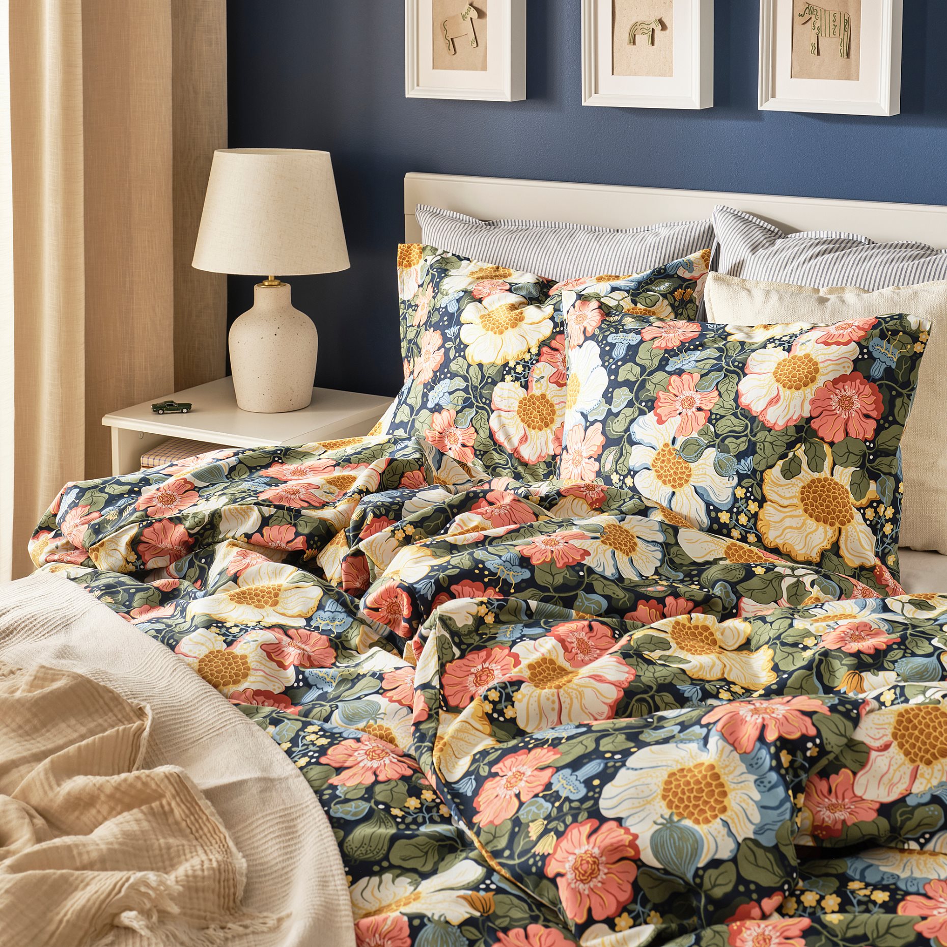 ARENBOK, duvet cover and 2 pillowcases, 240x220/50x60 cm, 906.370.44