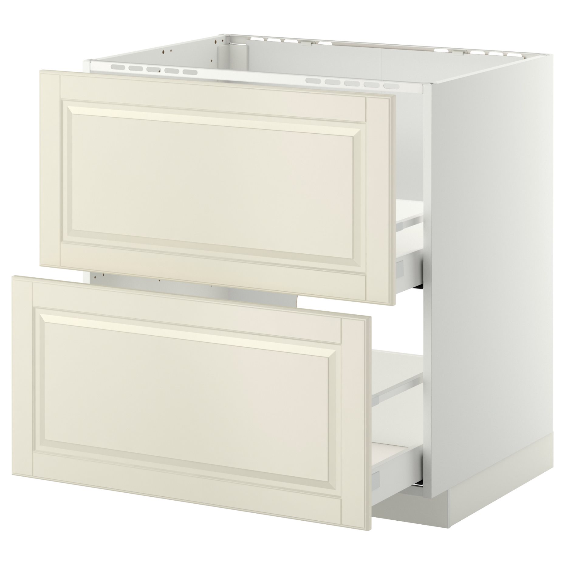 METOD/MAXIMERA, base cabinet for sink+2 fronts/2 drawers, 991.050.55
