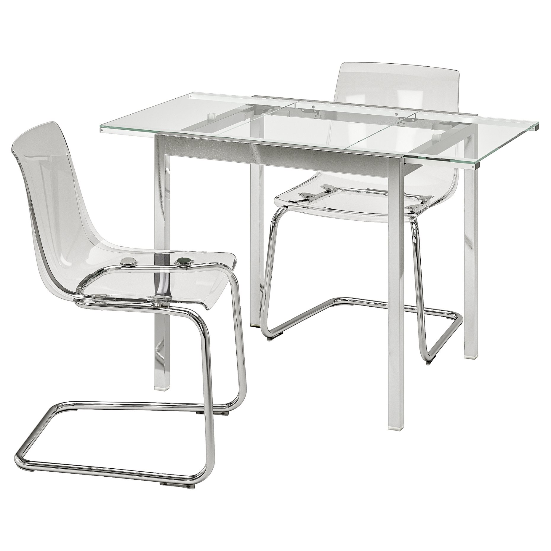 GLIVARP/TOBIAS, table and 2 chairs, 991.973.85