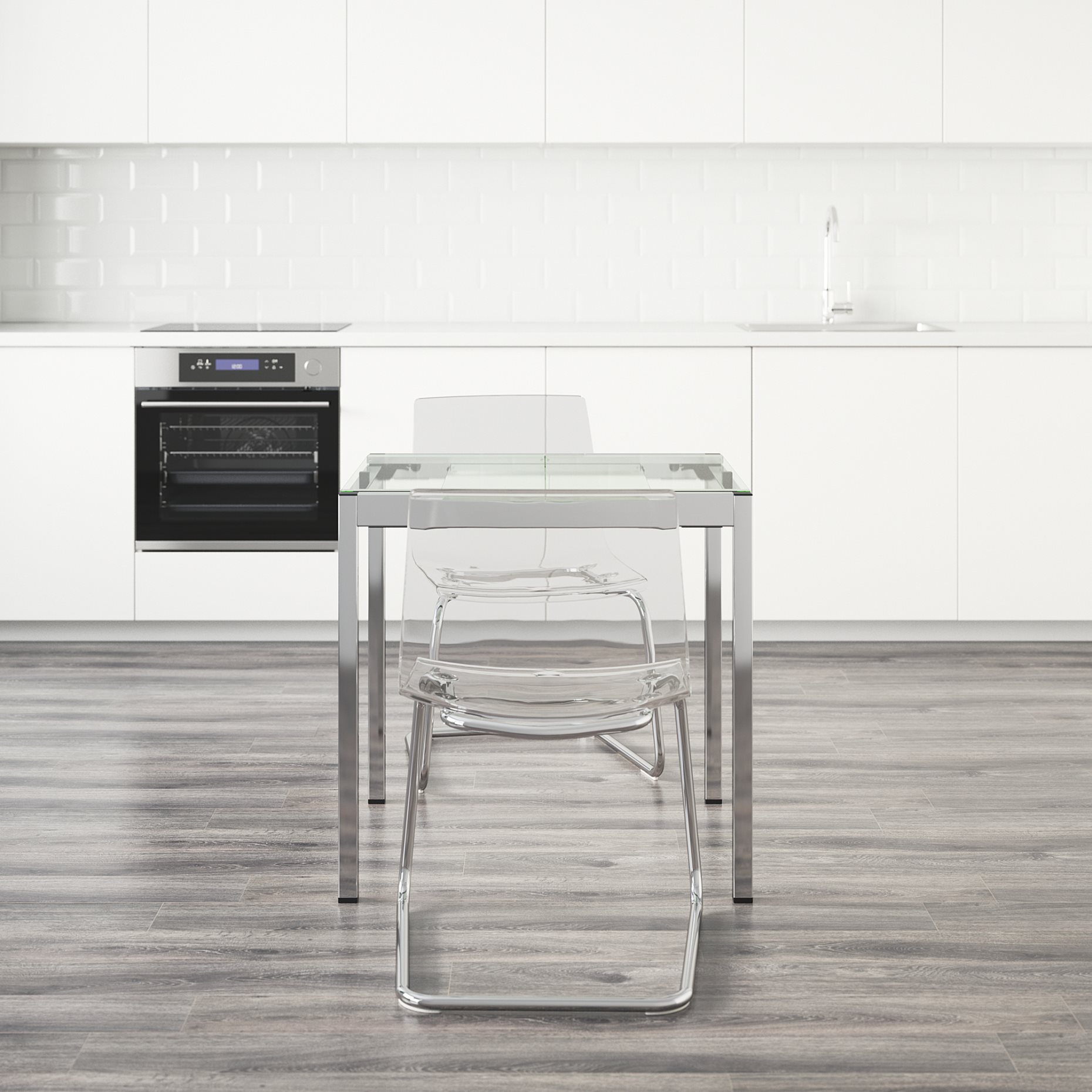 GLIVARP/TOBIAS, table and 2 chairs, 991.973.85