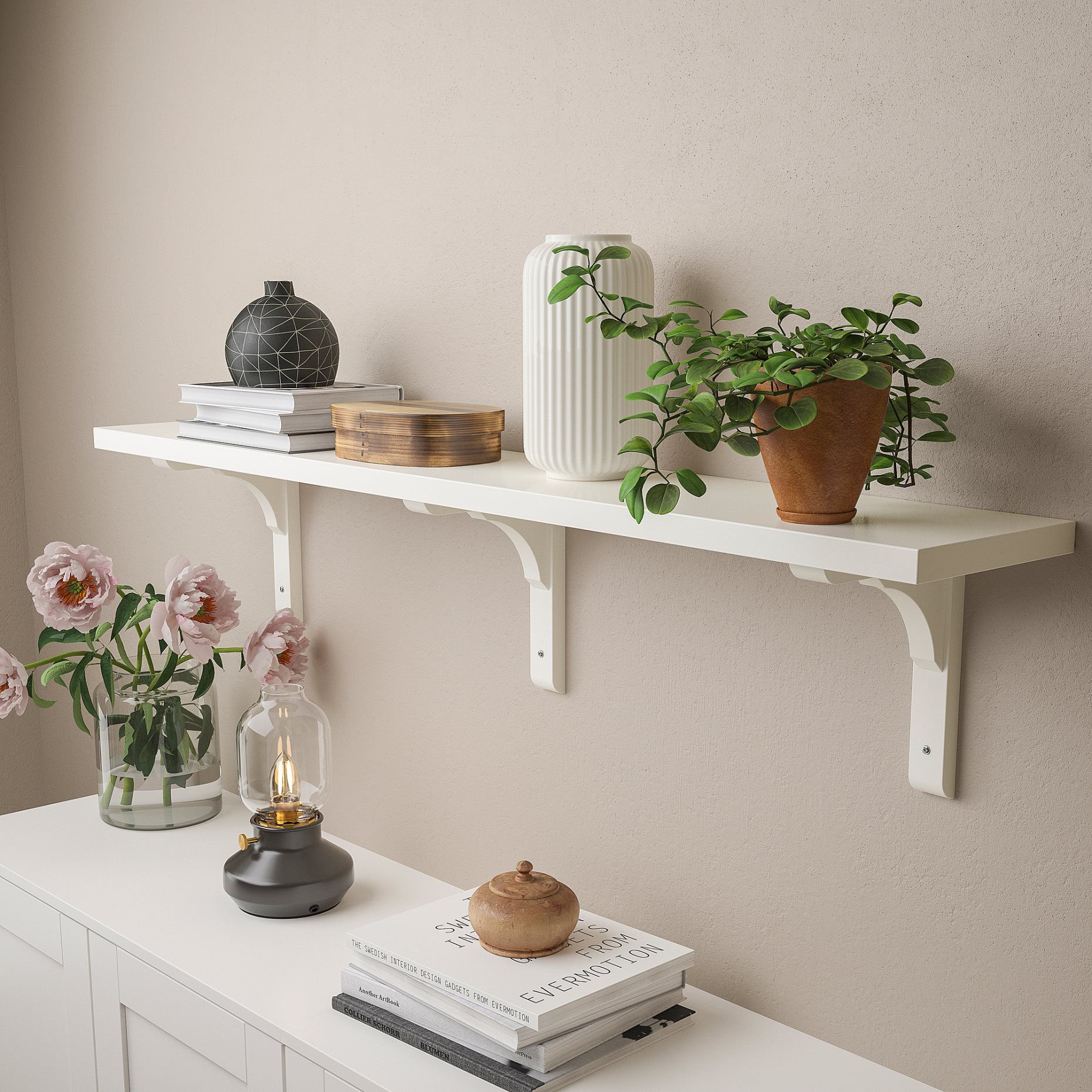 BERGSHULT/RAMSHULT, wall shelf, 993.254.77