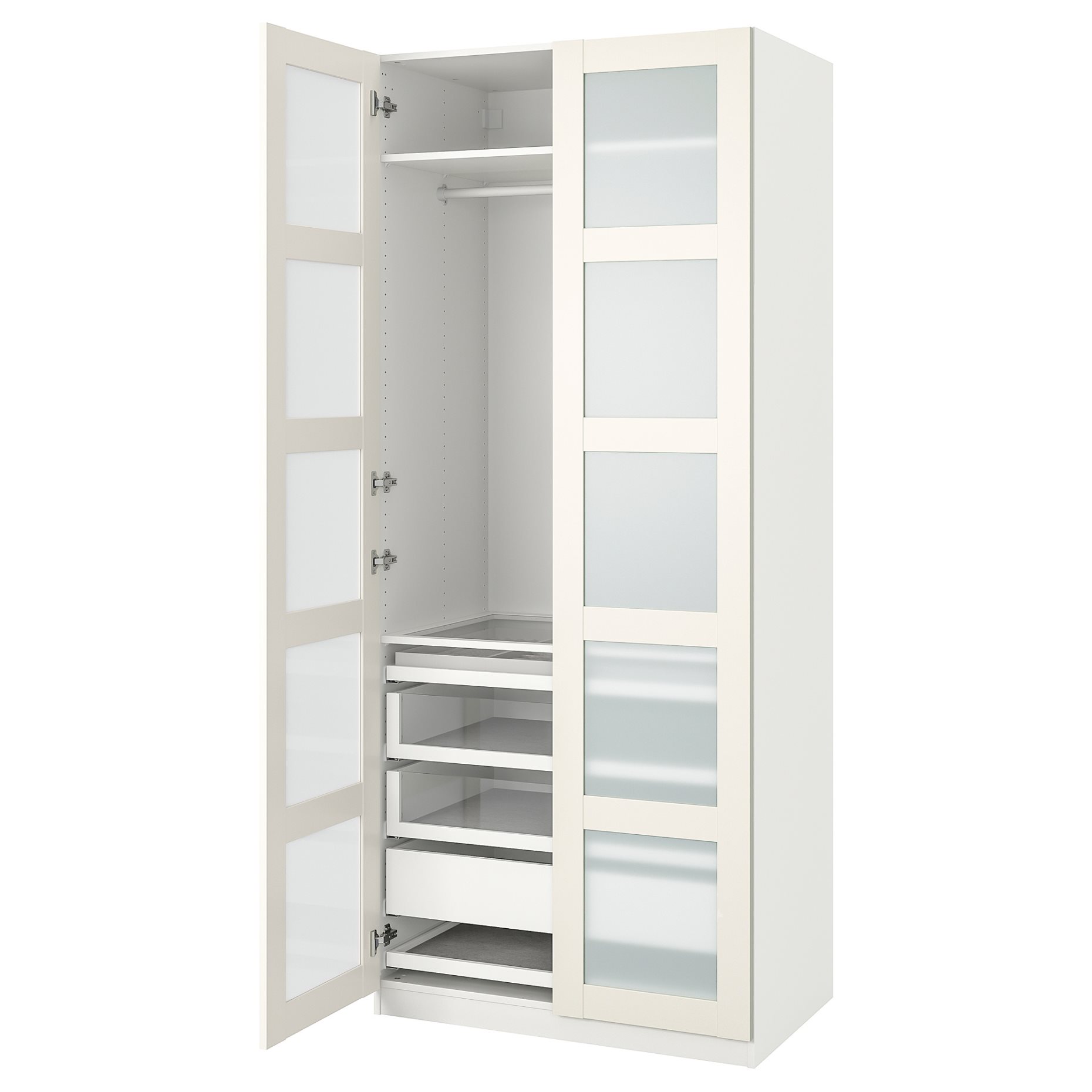 PAX, wardrobe combination, 100x60x236 cm, 993.291.40