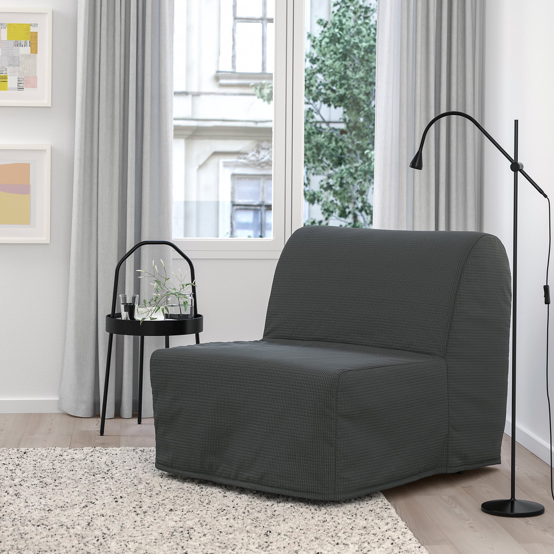 LYCKSELE LÖVÅS, chair-bed, 993.869.94