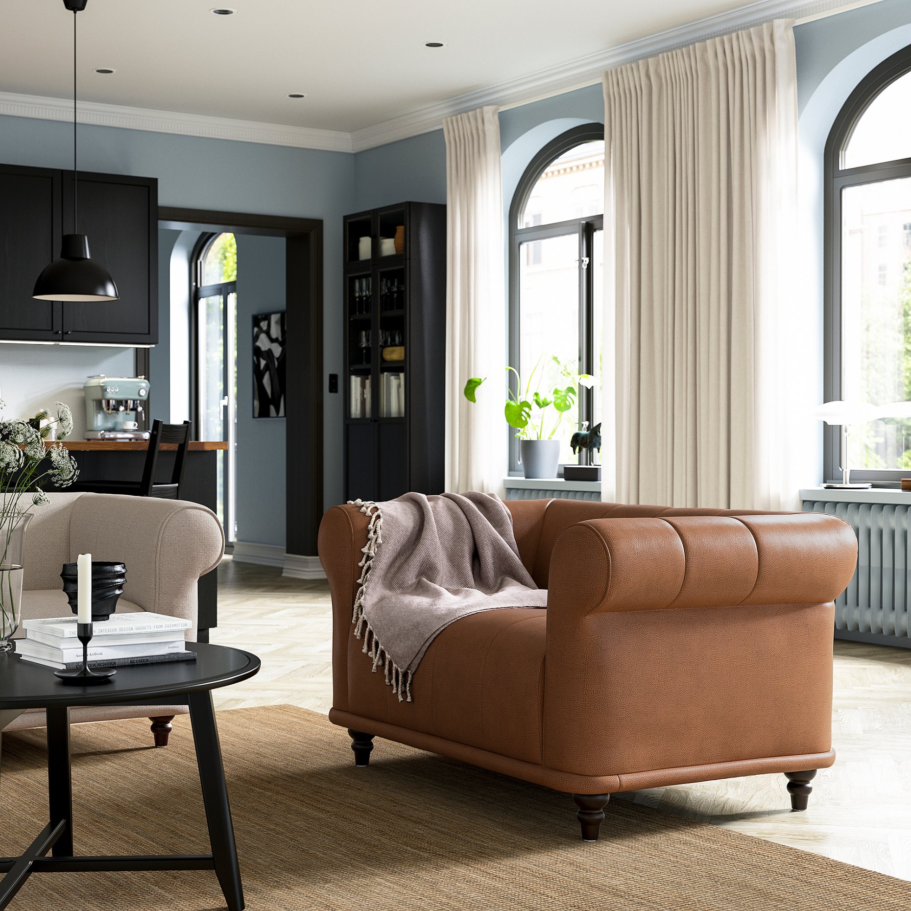 VISKAFORS, 1,5-seat armchair, 994.432.87