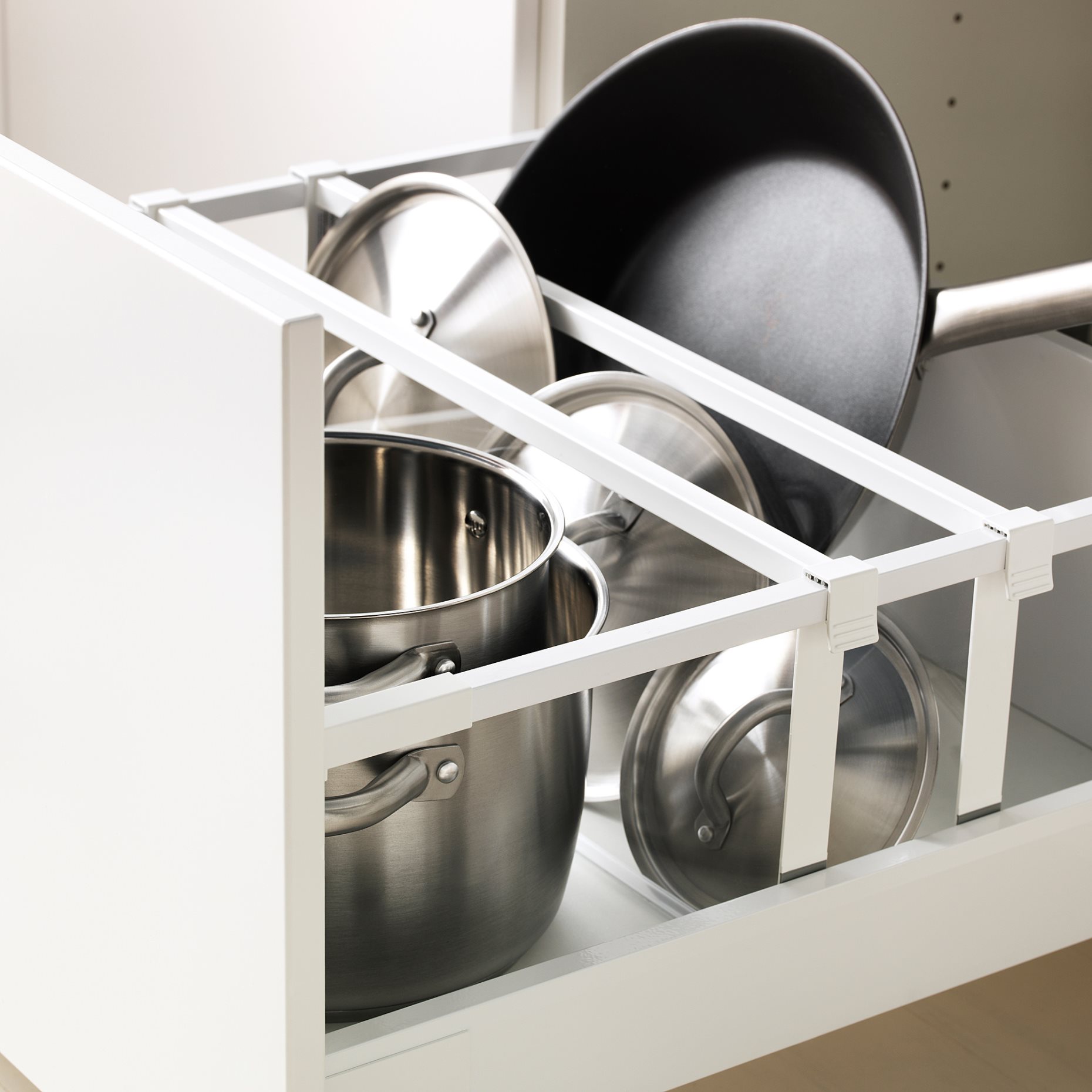 METOD, high cabinet for oven with door/2 fronts/2 high drawers, 60x60x220 cm, 994.666.84