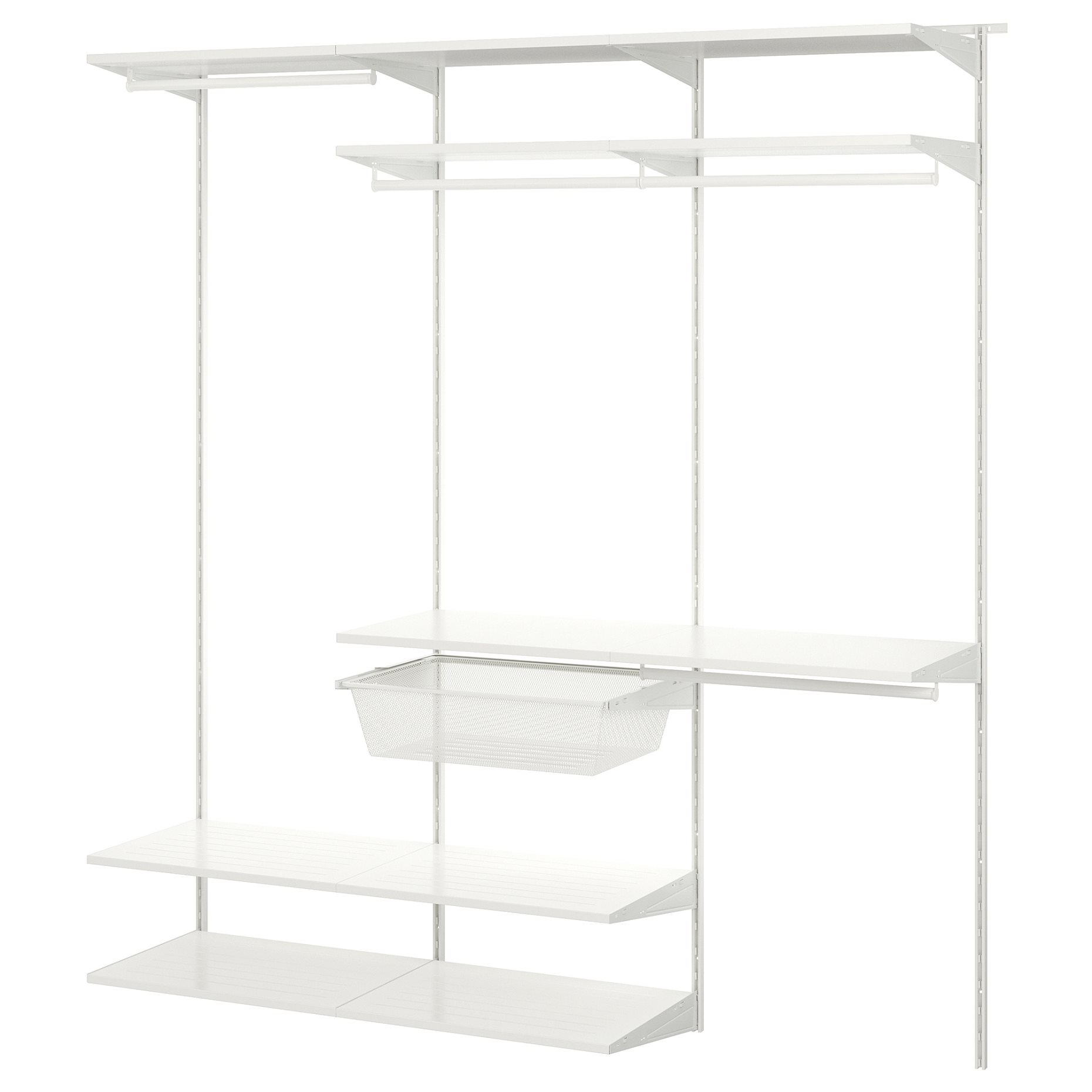 BOAXEL, wardrobe combination, 187x40x201 cm, 994.694.75