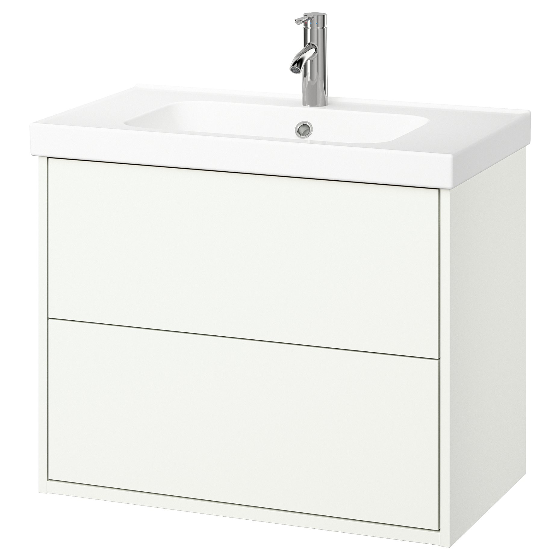 HAVBACK/ORRSJON, wash-stand with drawers/wash-basin/tap, 82x49x69 cm, 995.210.96